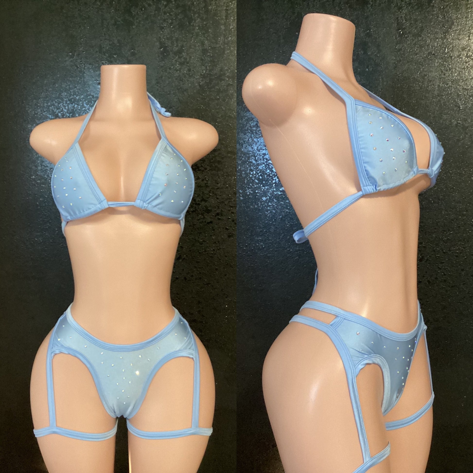 Garter thong