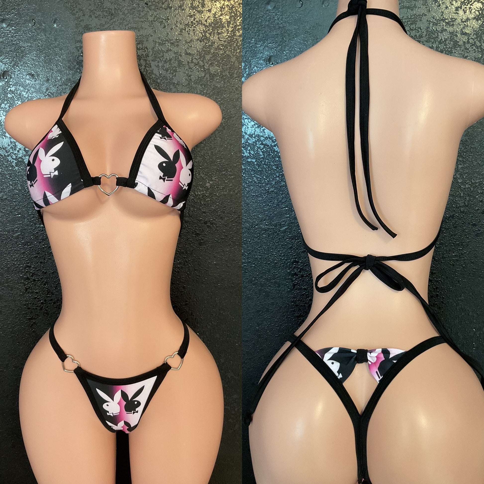 Bow bikini bunny