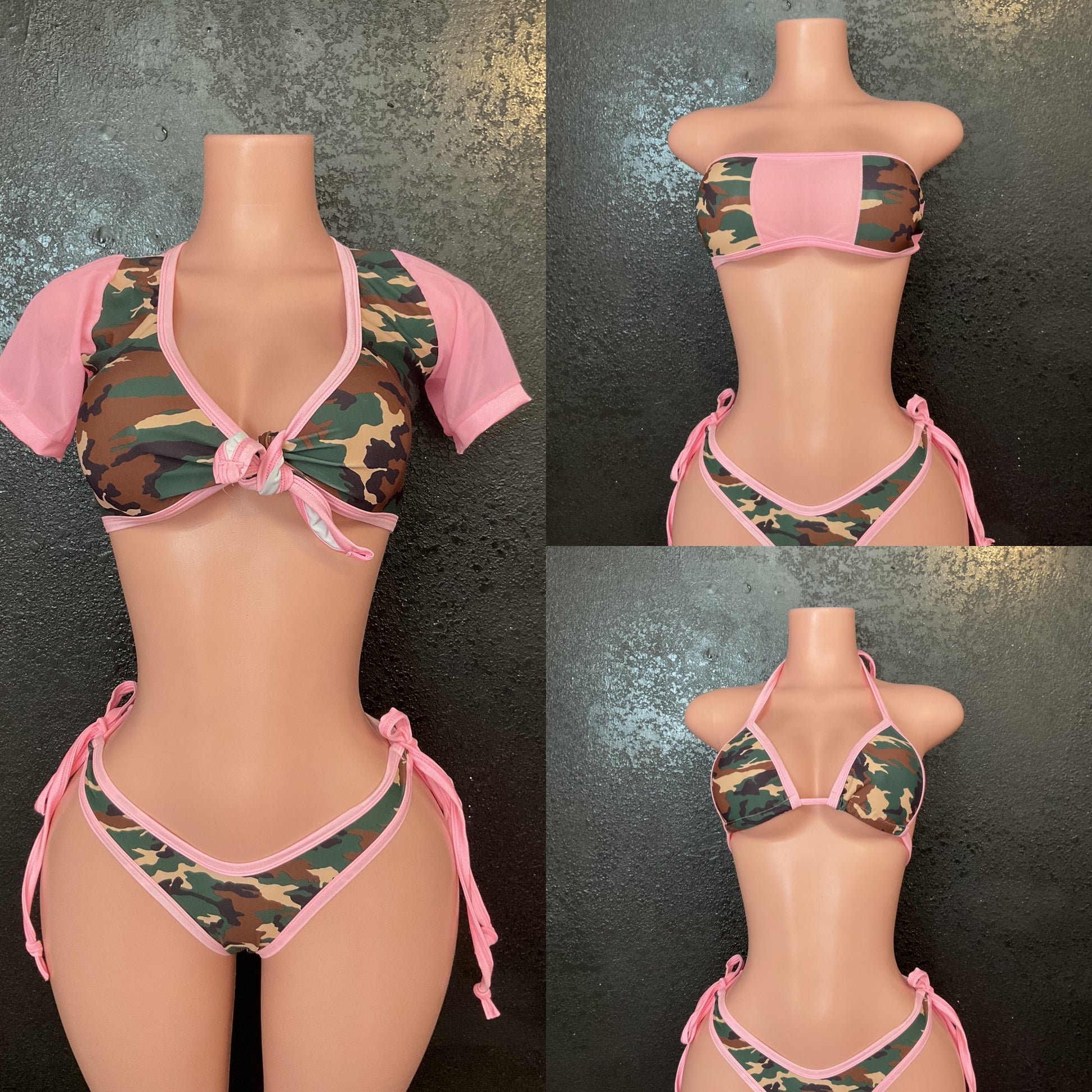 Camo thong set