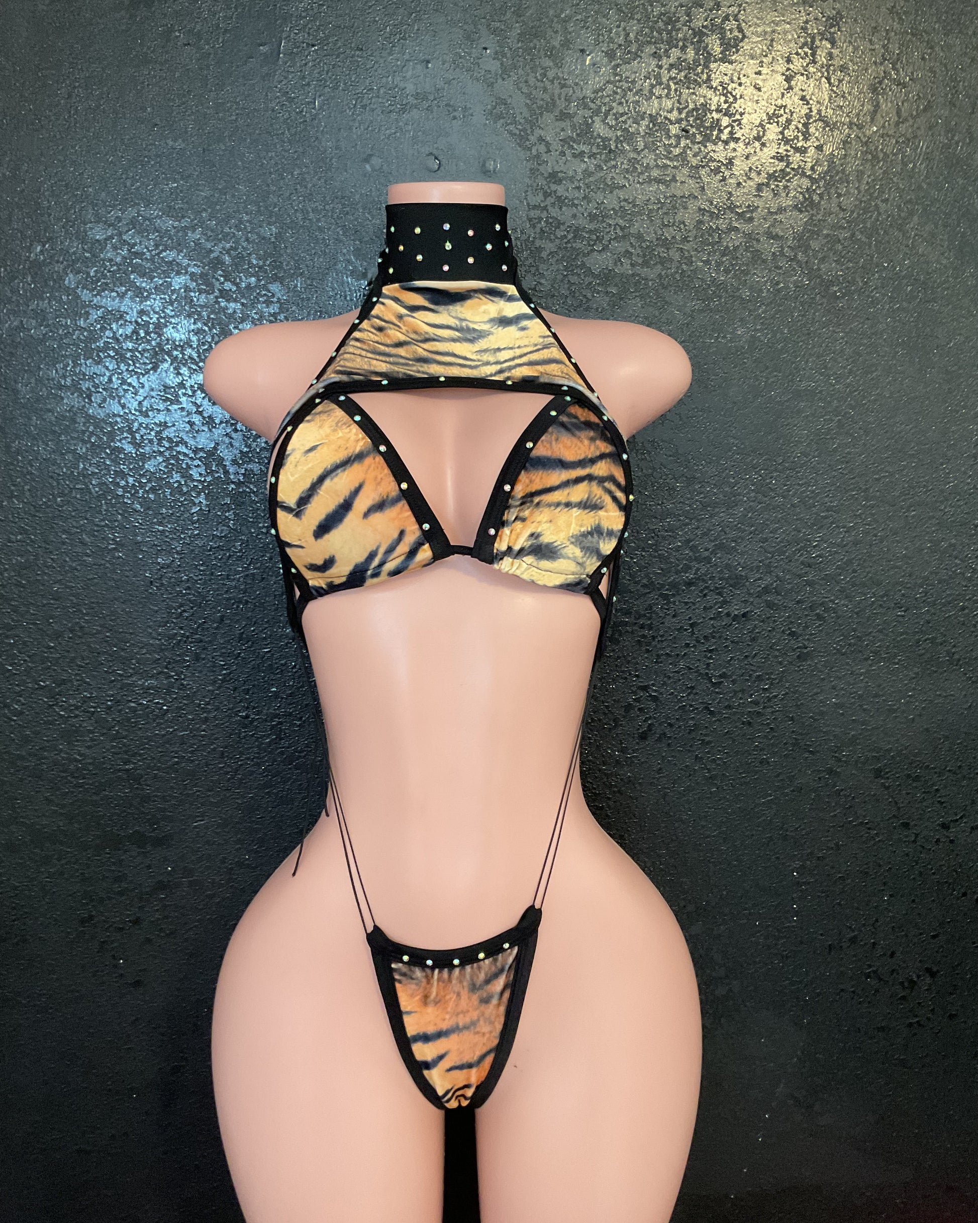 Tiger spandex sling set