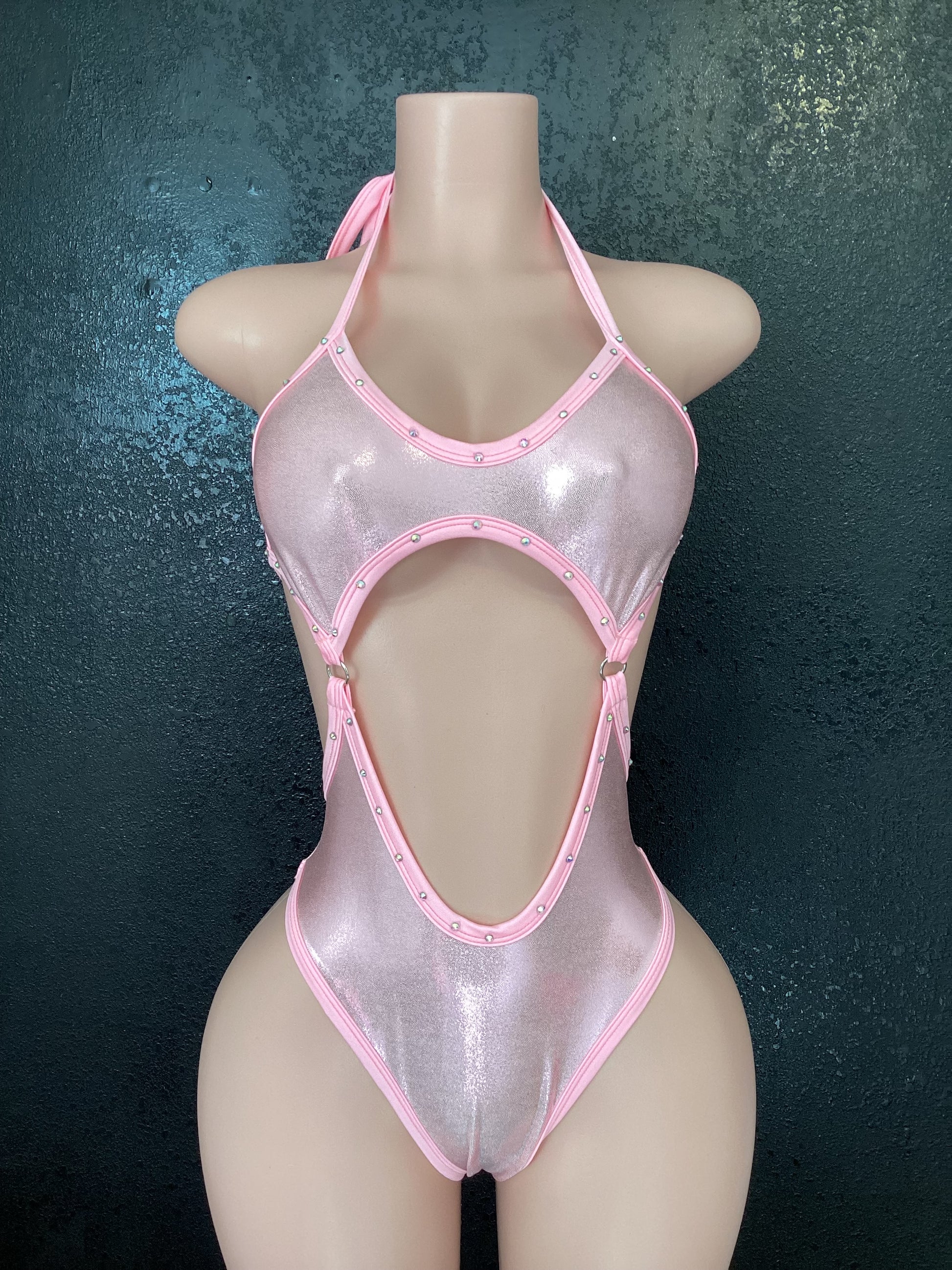 High waist one piece