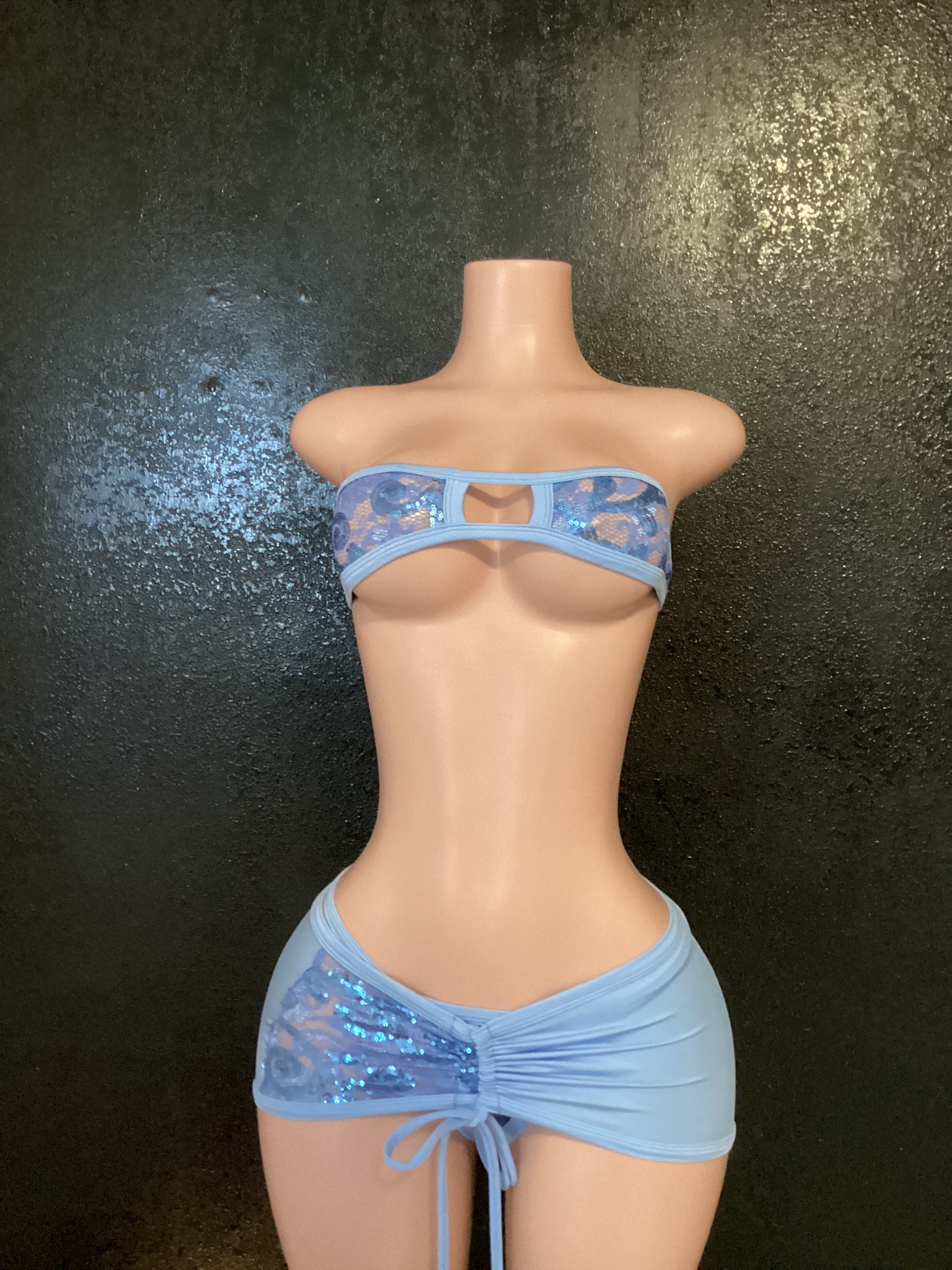 Micro skirt set