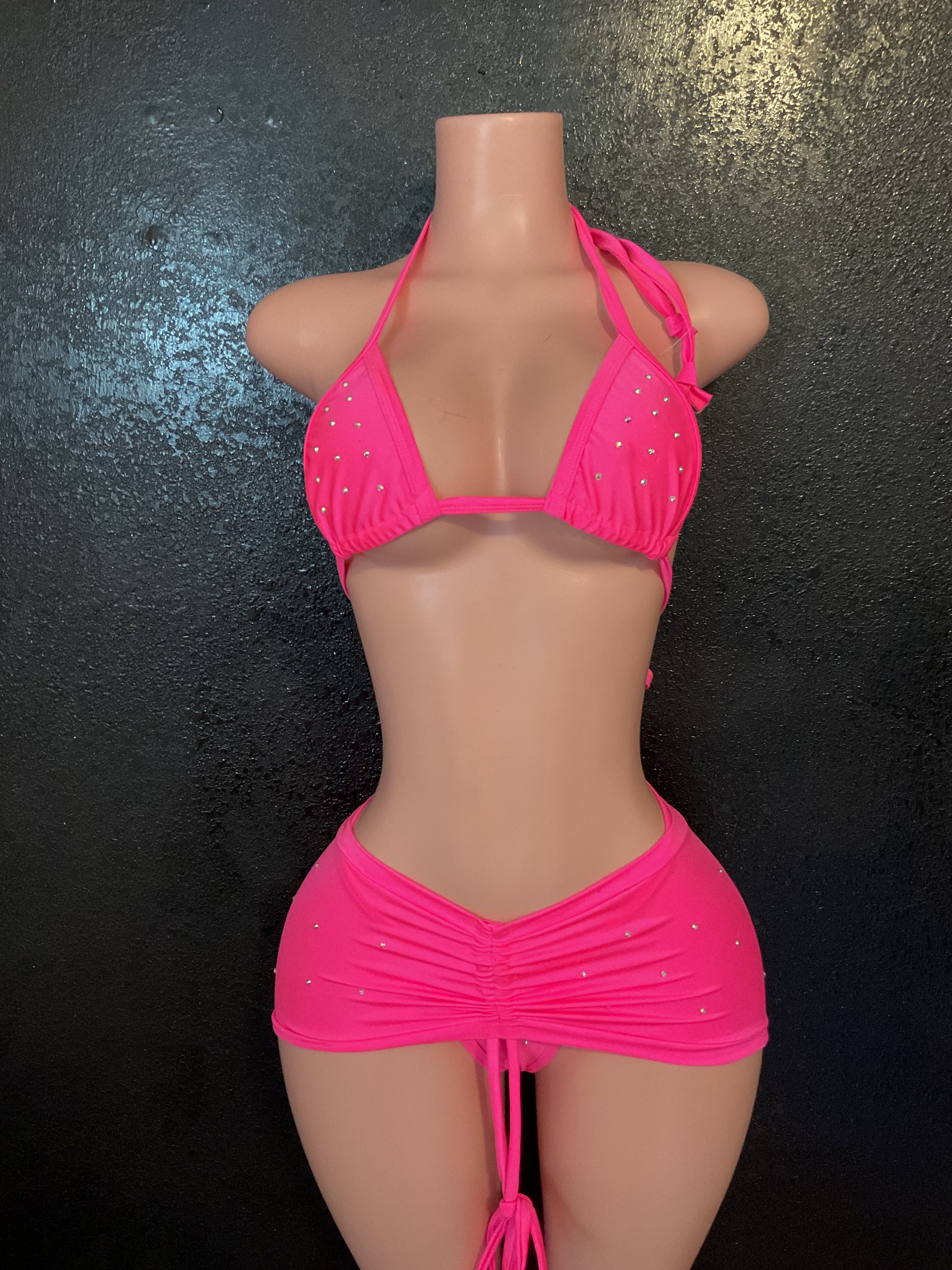 Bikini and skirt set