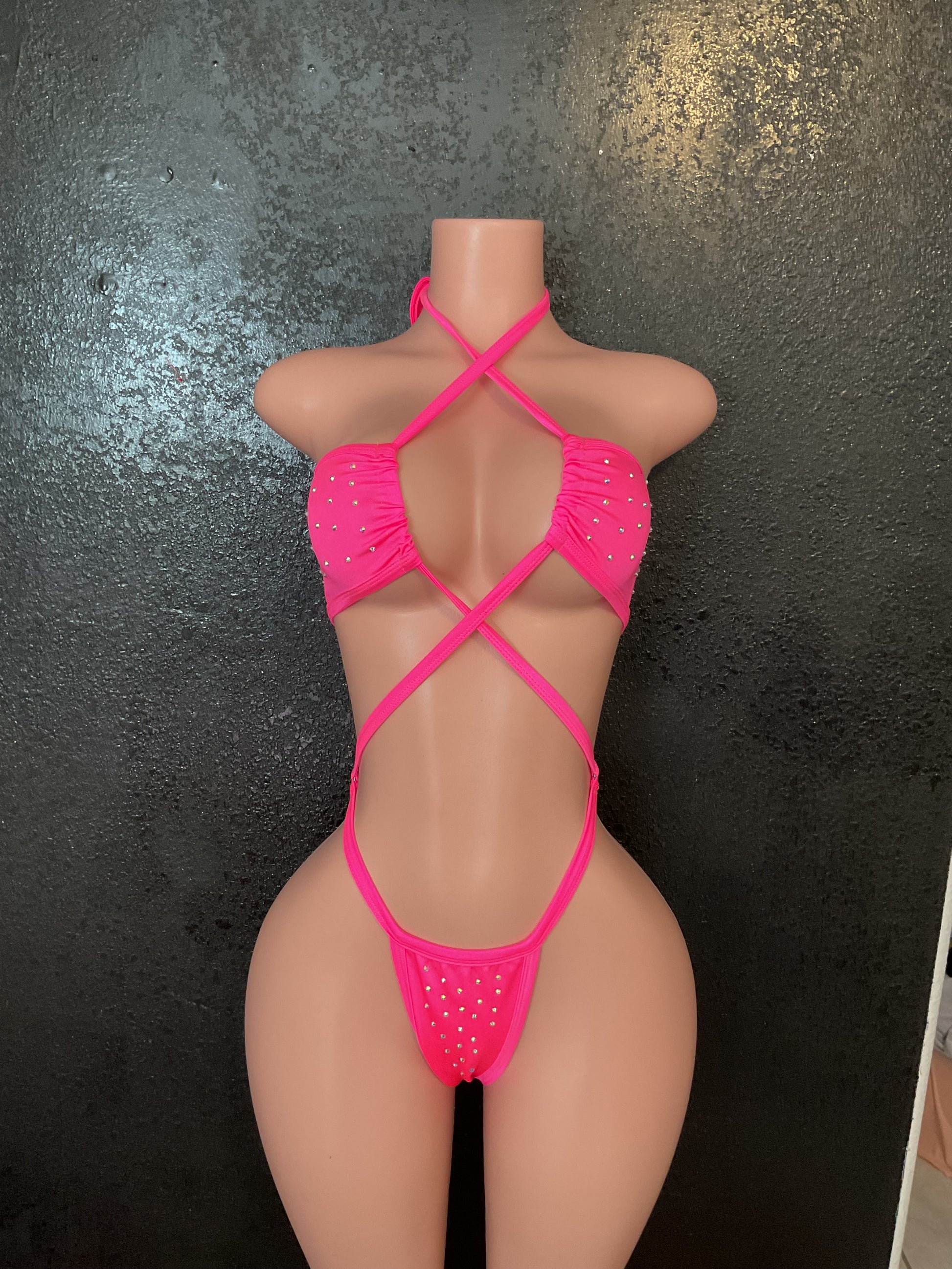 Wrap sling one piece thong