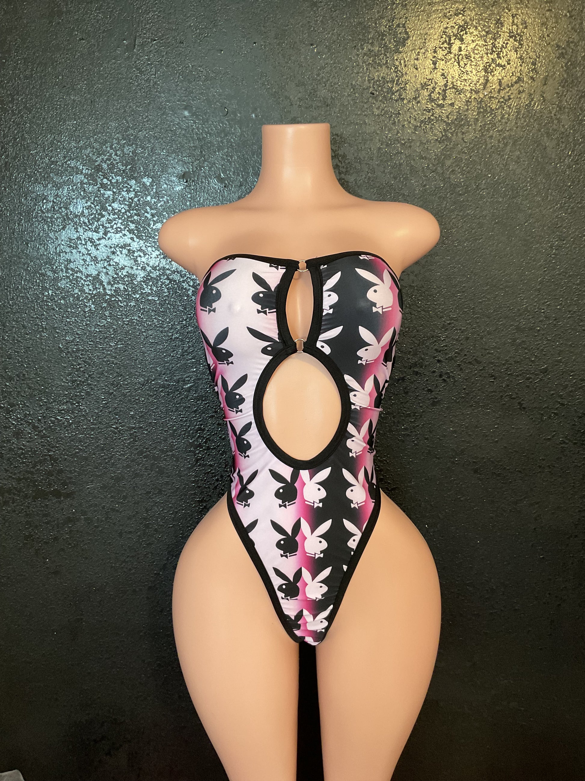 Ombré bunny one piece