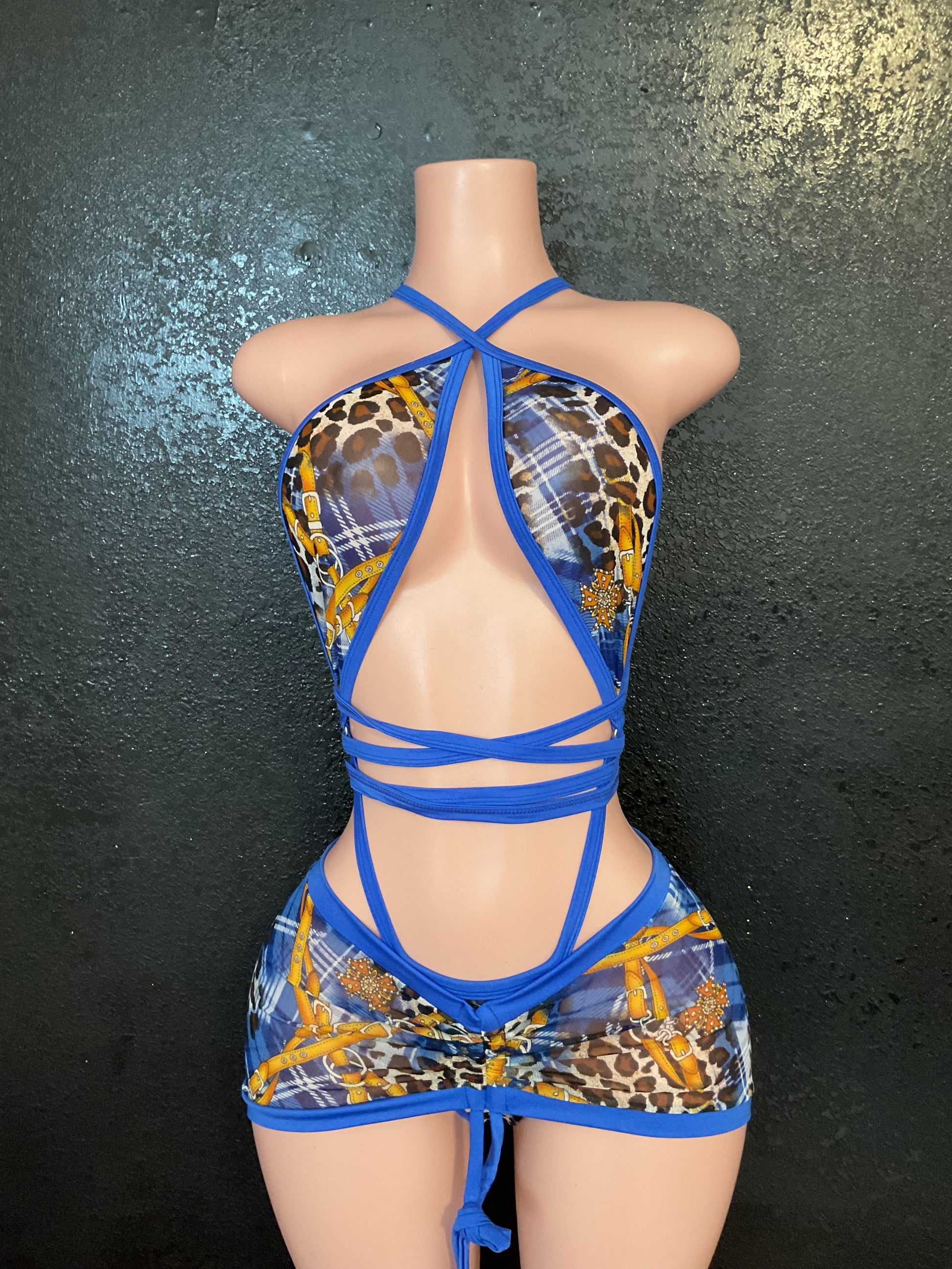Mesh sling skirt set