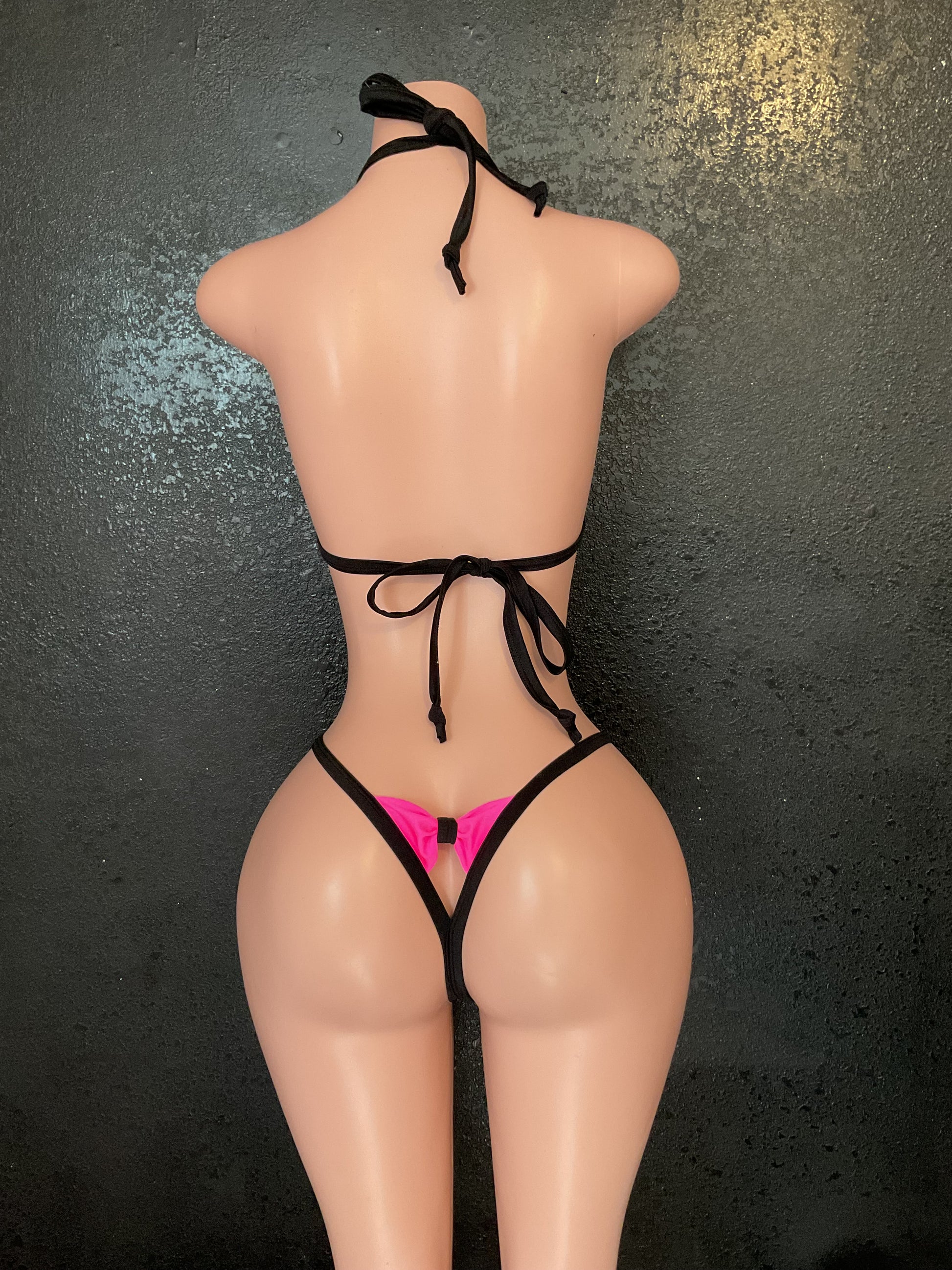 Bow bikini heart