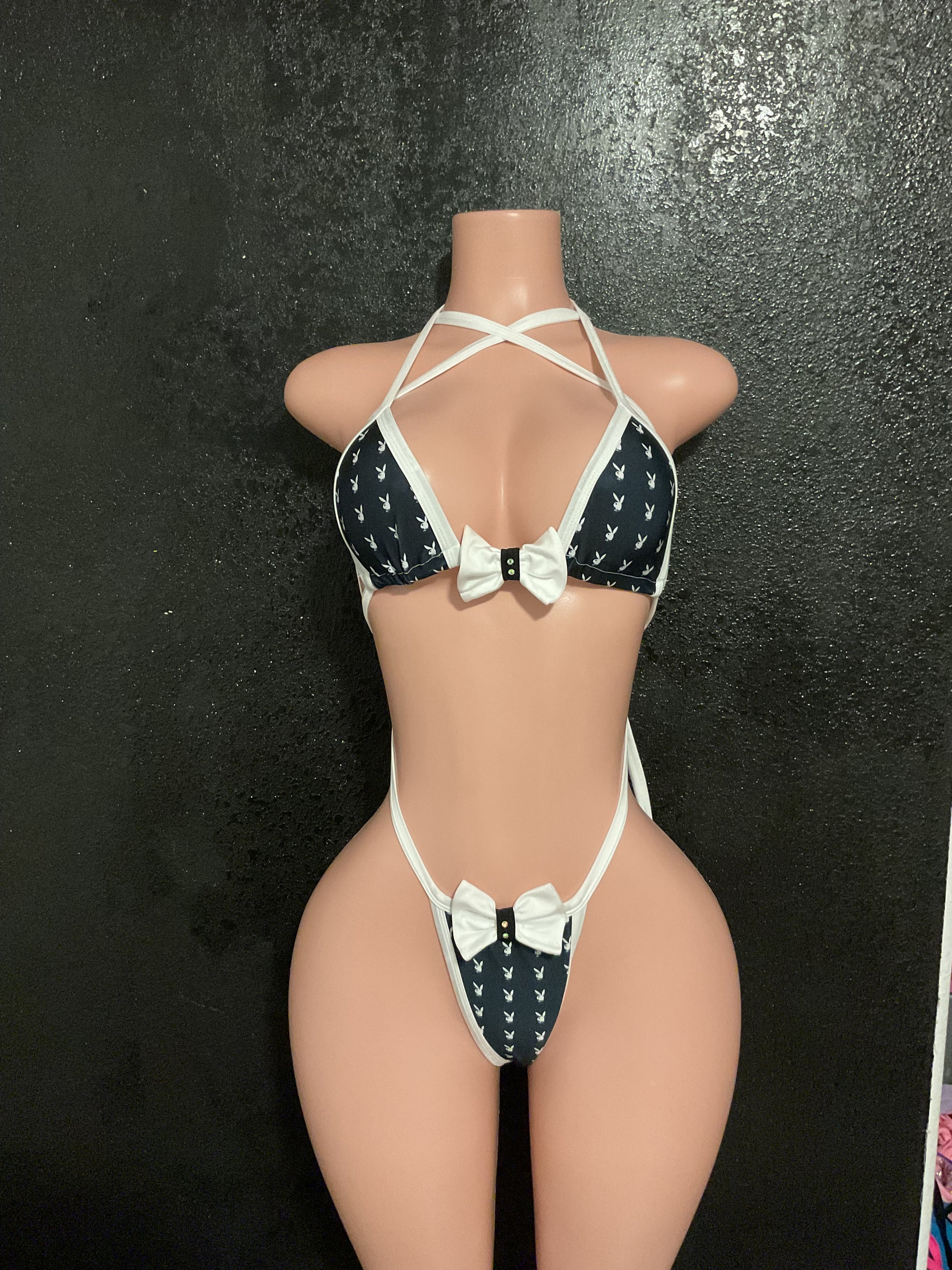 Bunny bow bikini