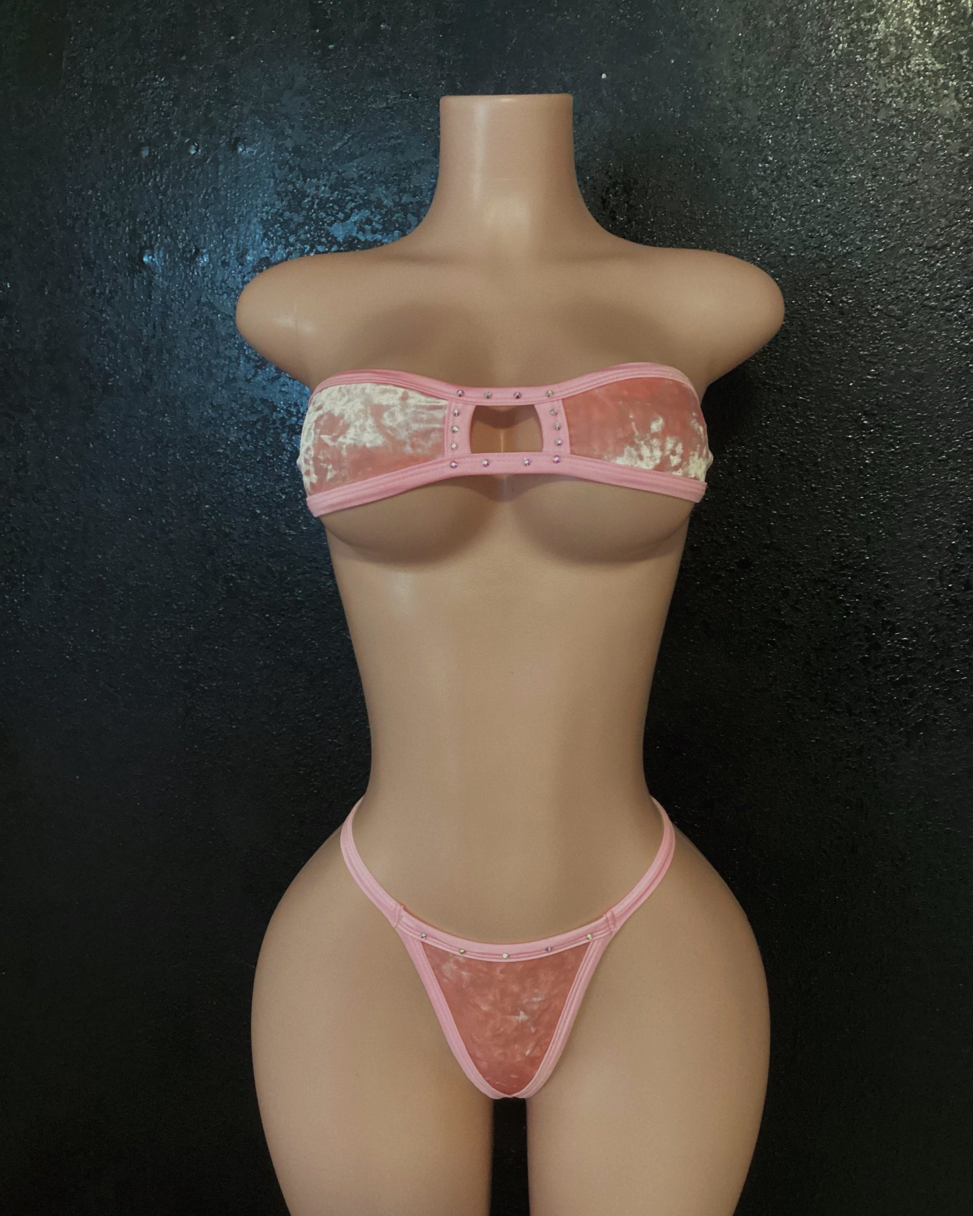 Velvet bikini