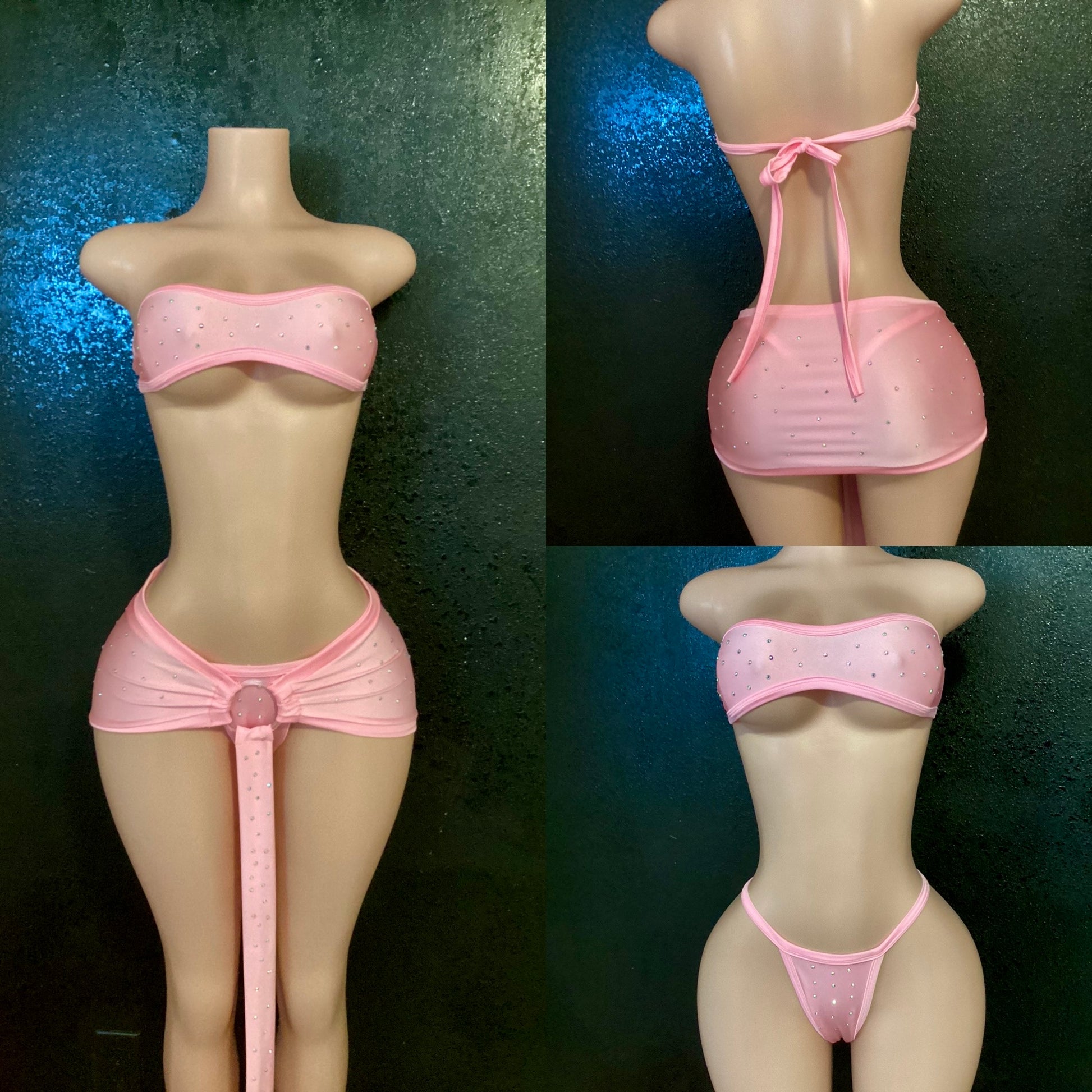 Skirt and bikini set