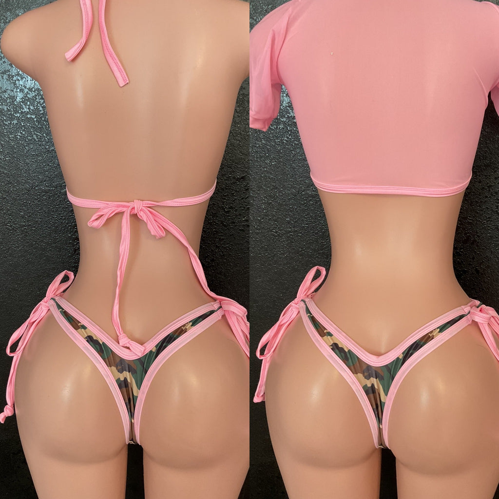 Camo thong set