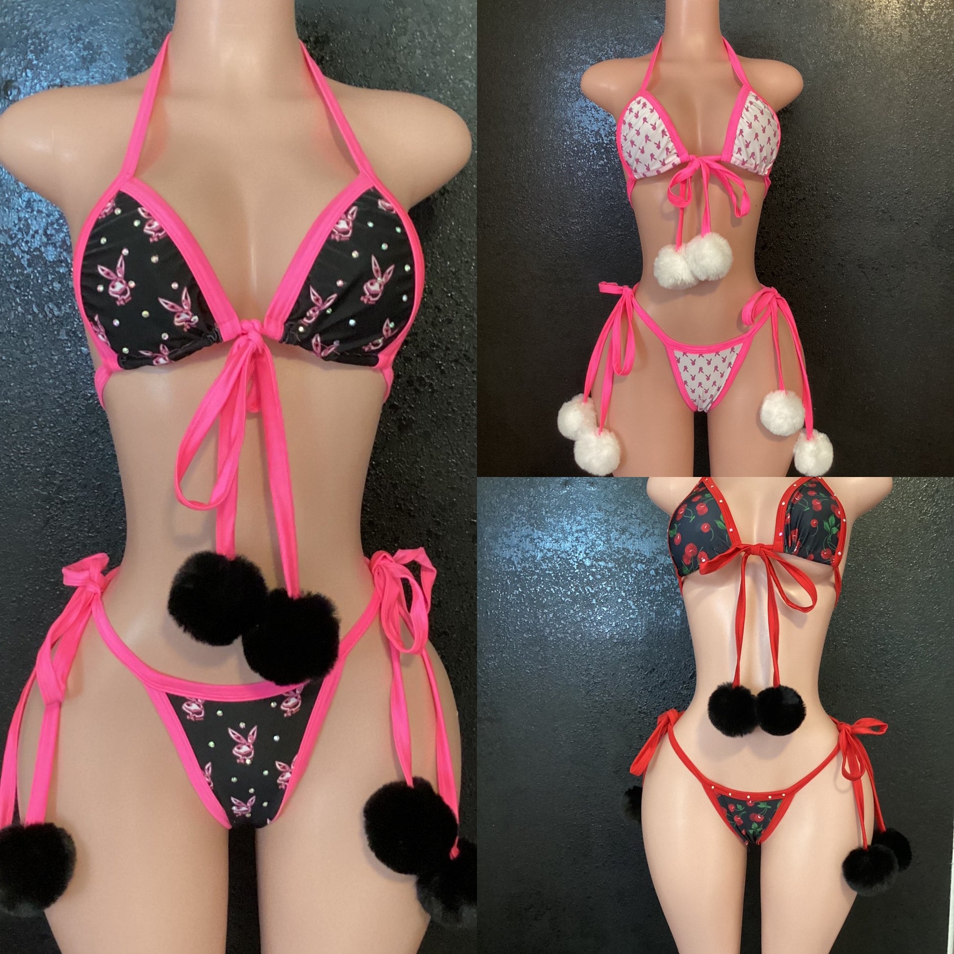 Pom Pom thong