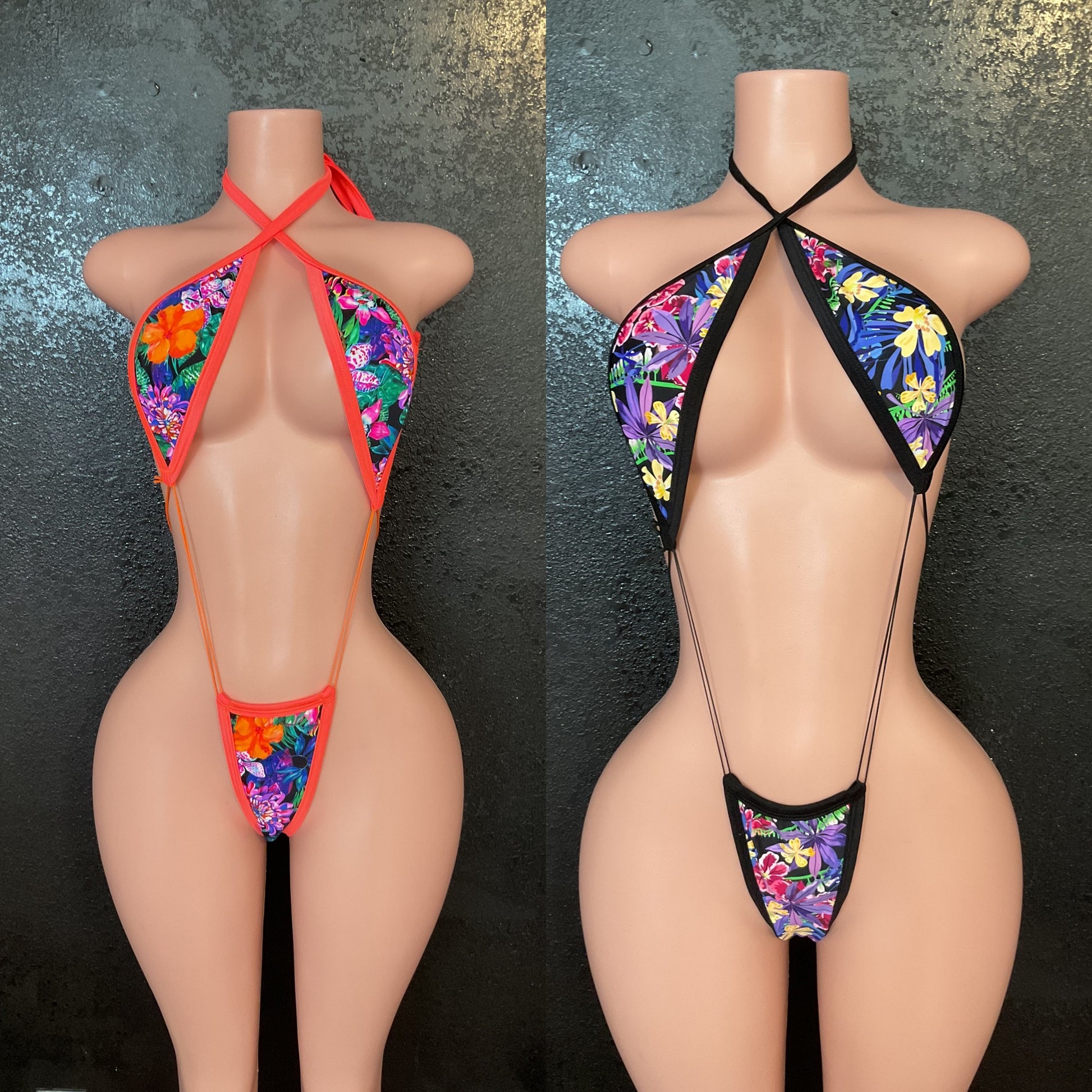 Tropical skirt and sling set