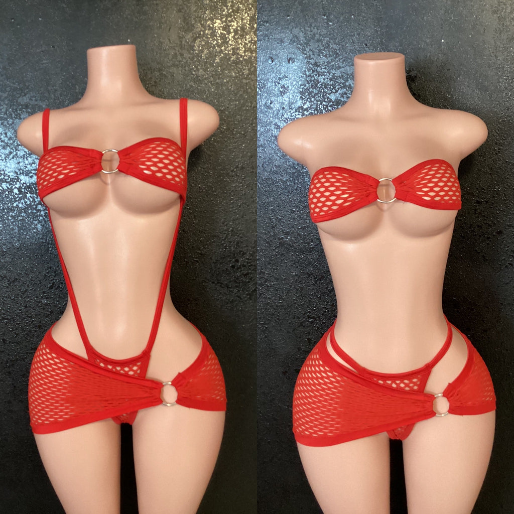 Net skirt set