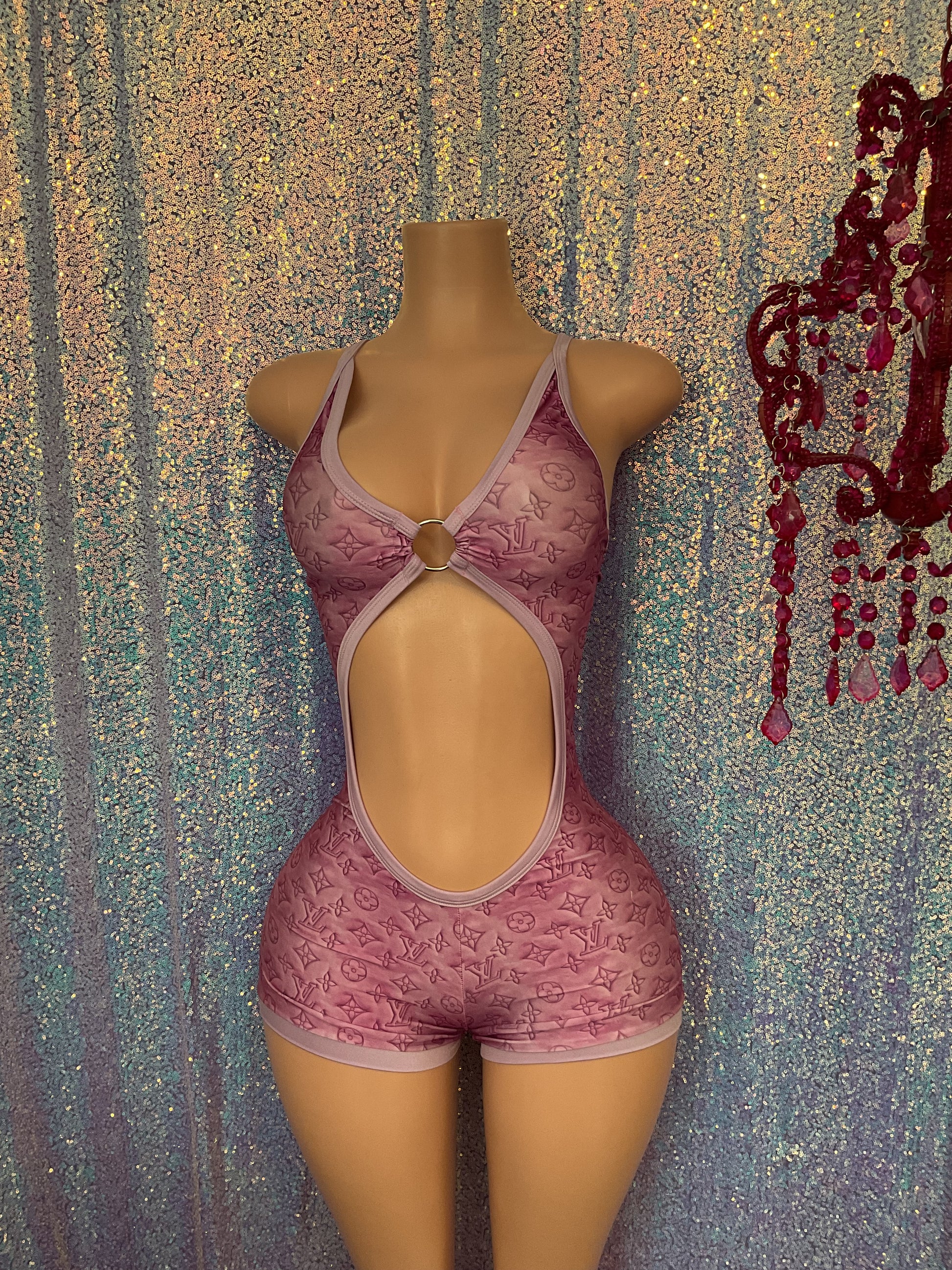 Booty shorts one piece