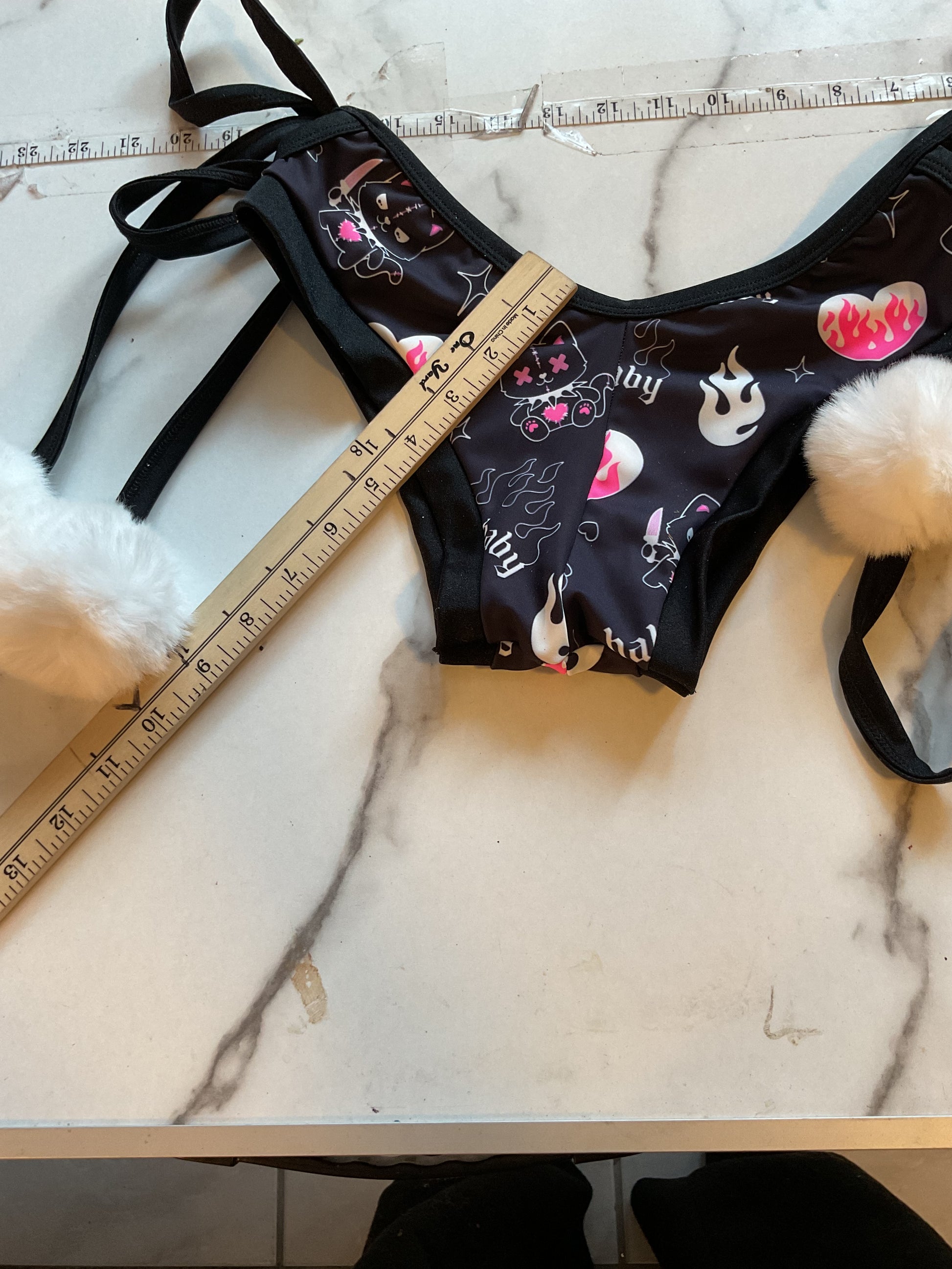 Micro shorts set