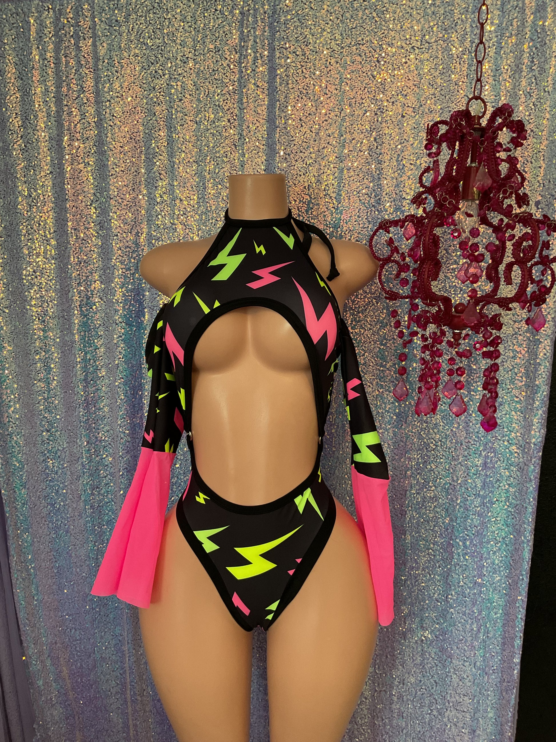 Lightning bolt one piece