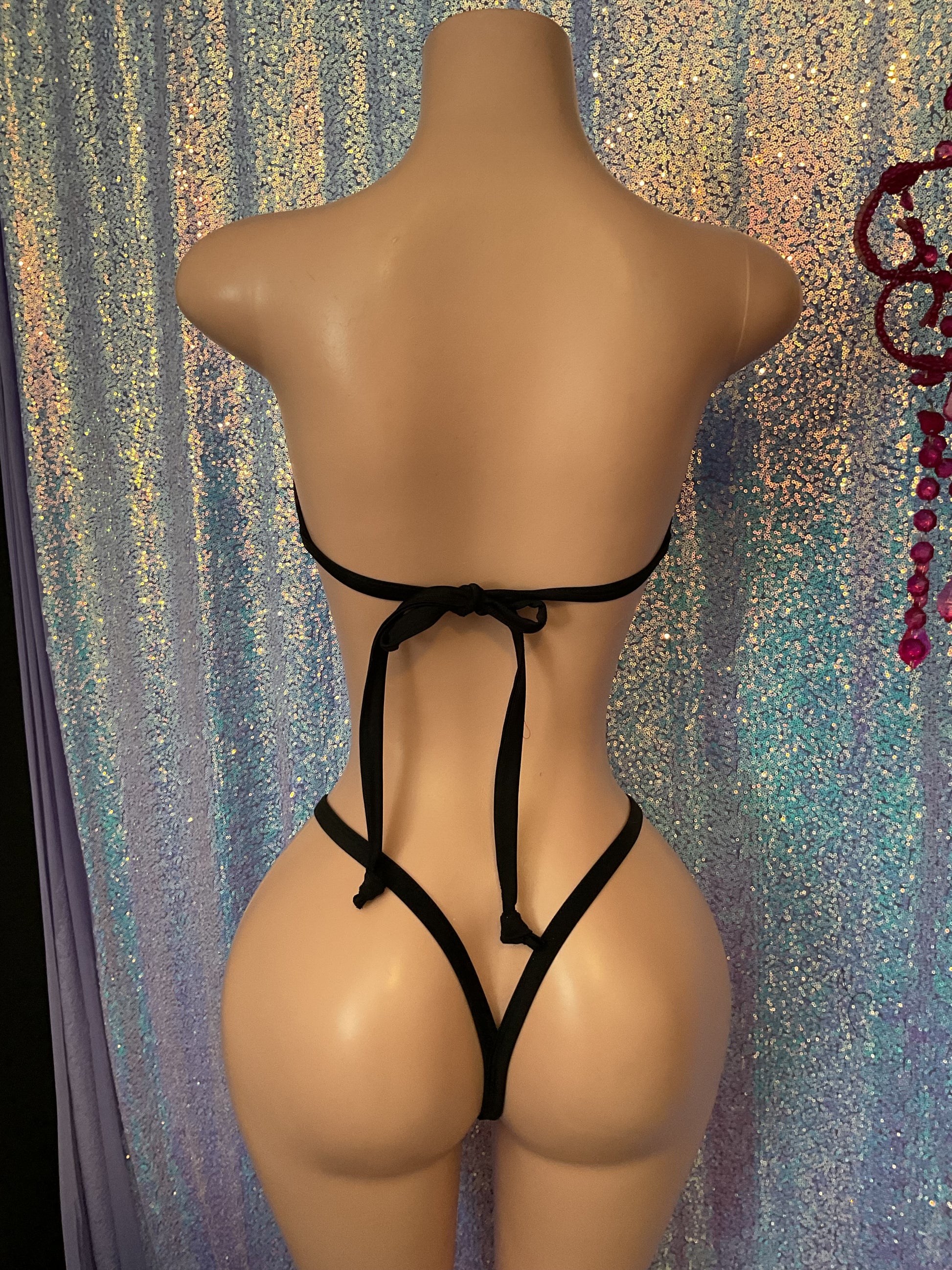 Bow bunny skirt set