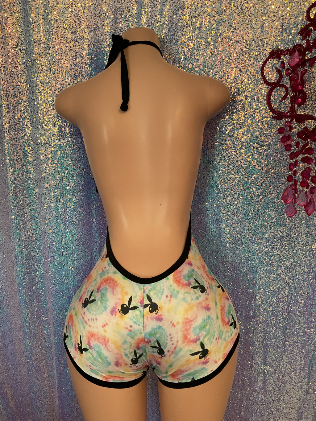 bunny booty shorts one Piece
