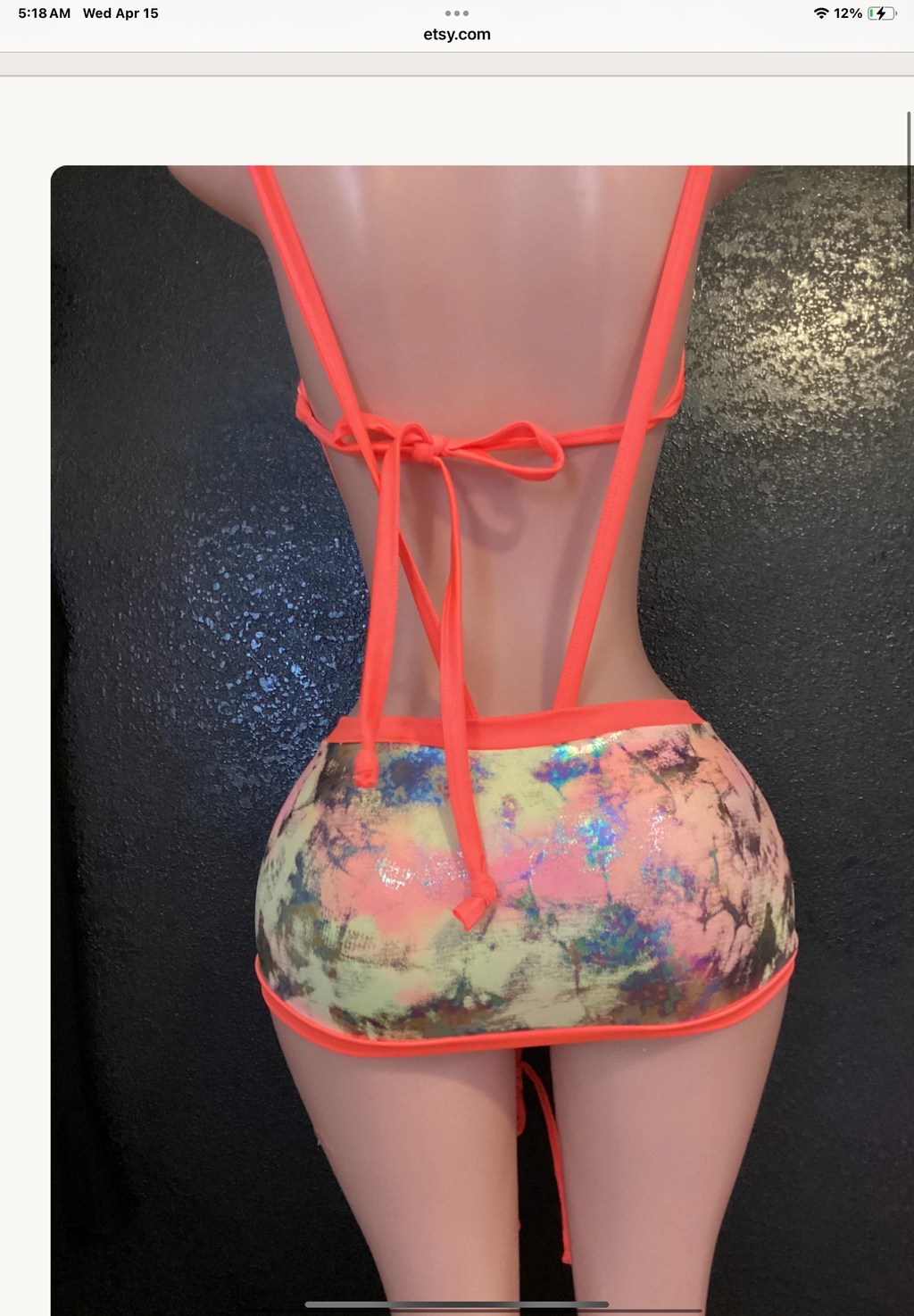 Sling skirt set