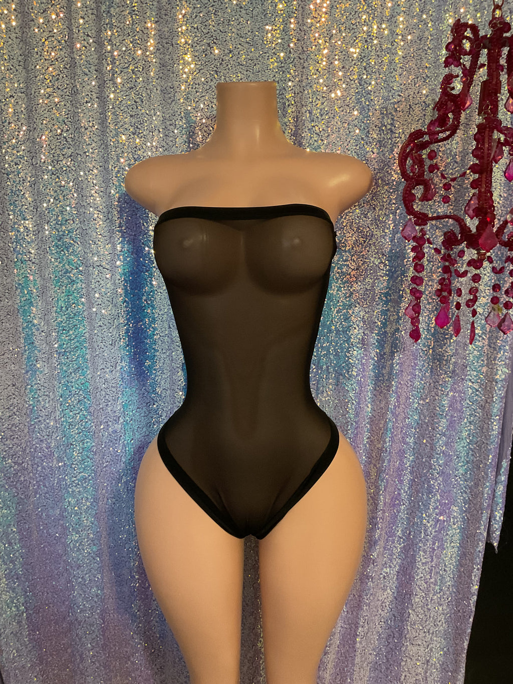 Mesh body suit
