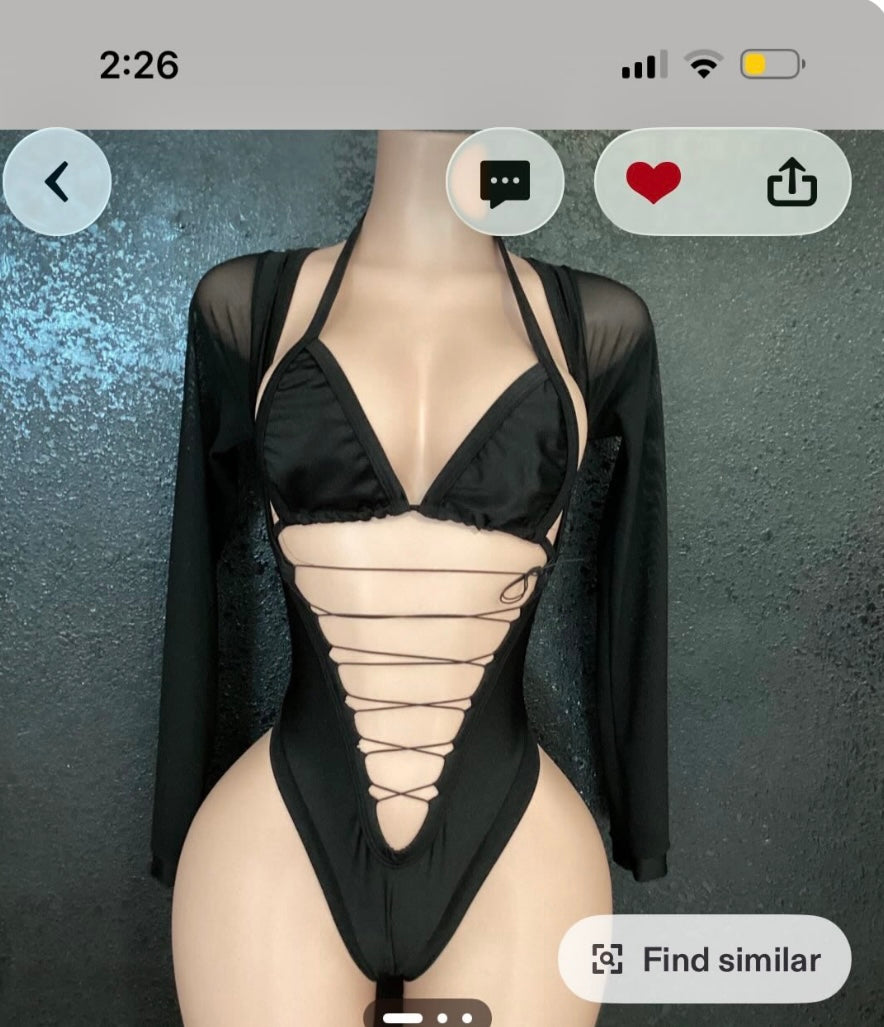 Bartender bottle girl style romper