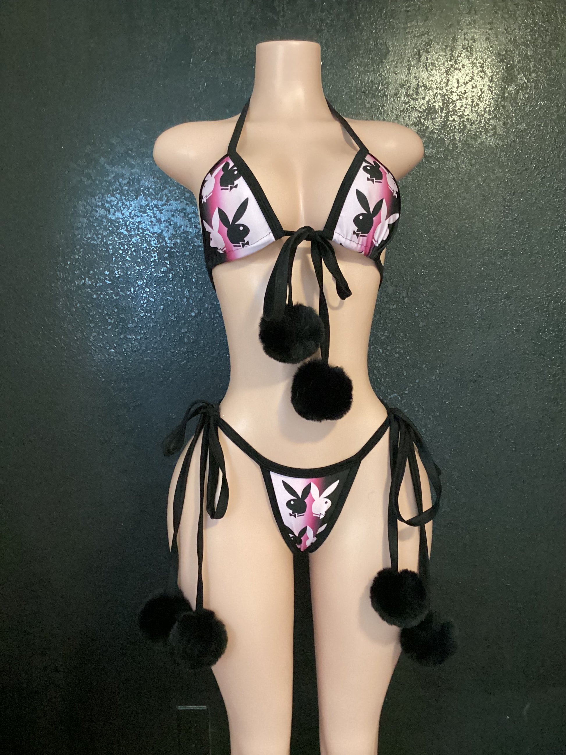 Pom Pom g string bikini