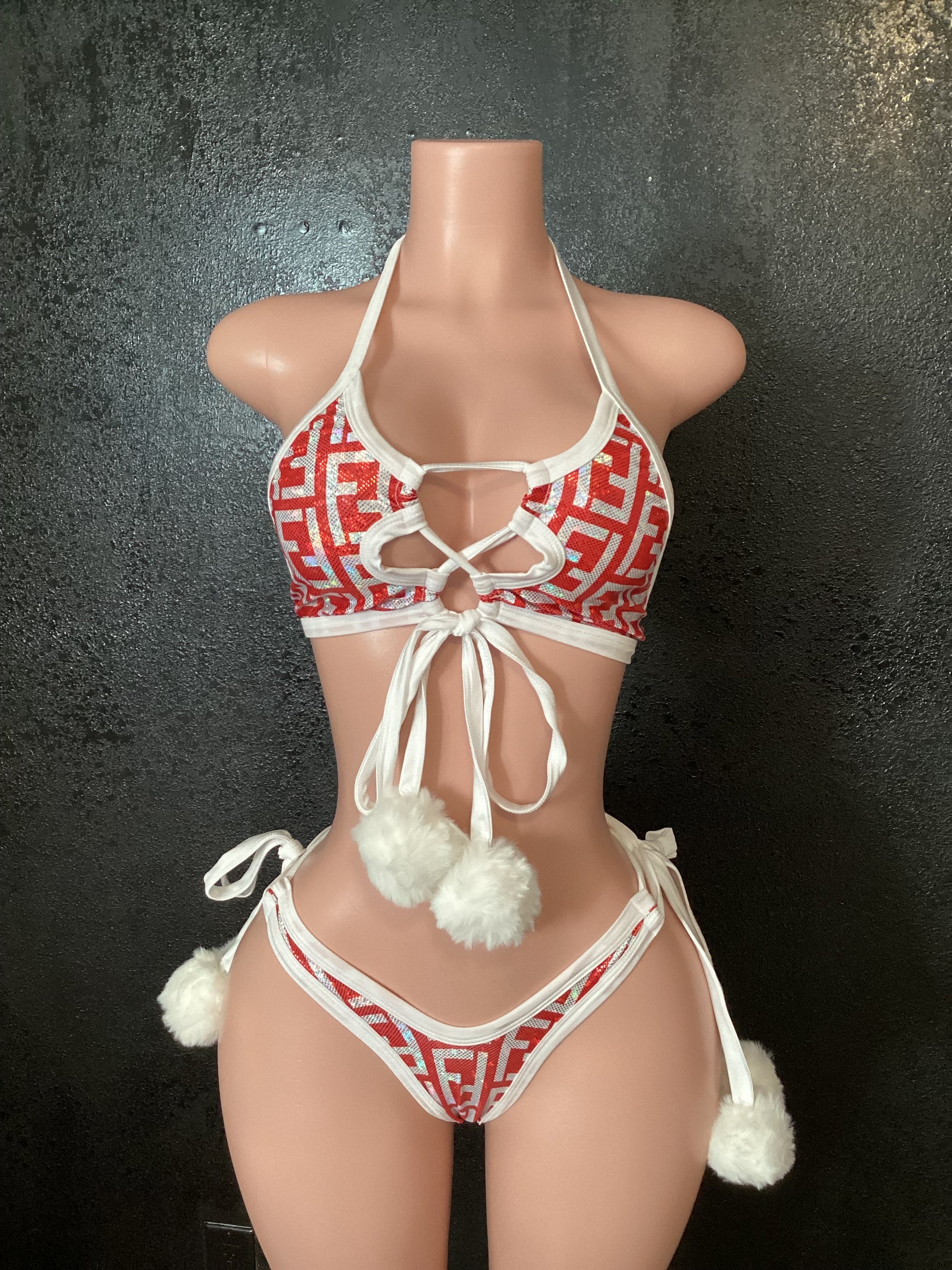 Pom Pom thong set