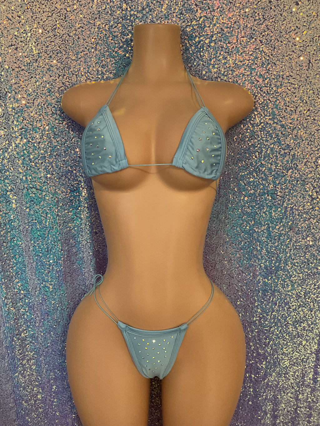 Stoned or no stones micro bikini