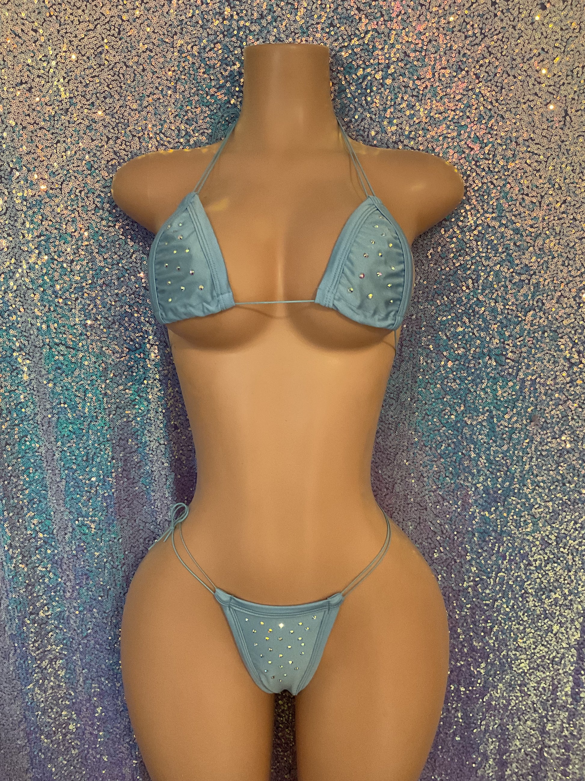 Stoned or no stones micro bikini