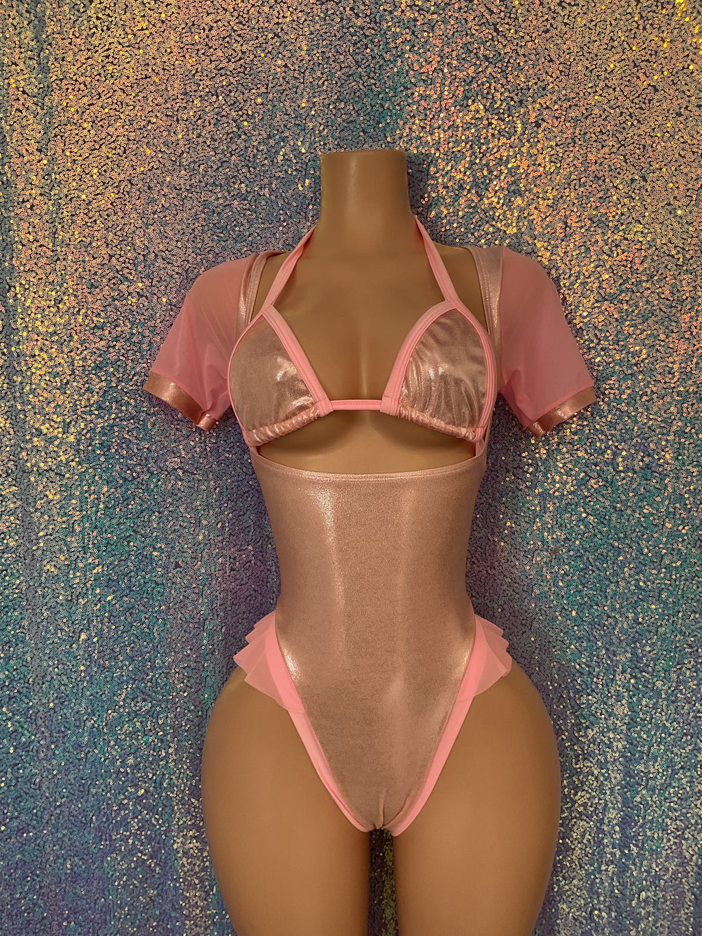 Pink mystique romper