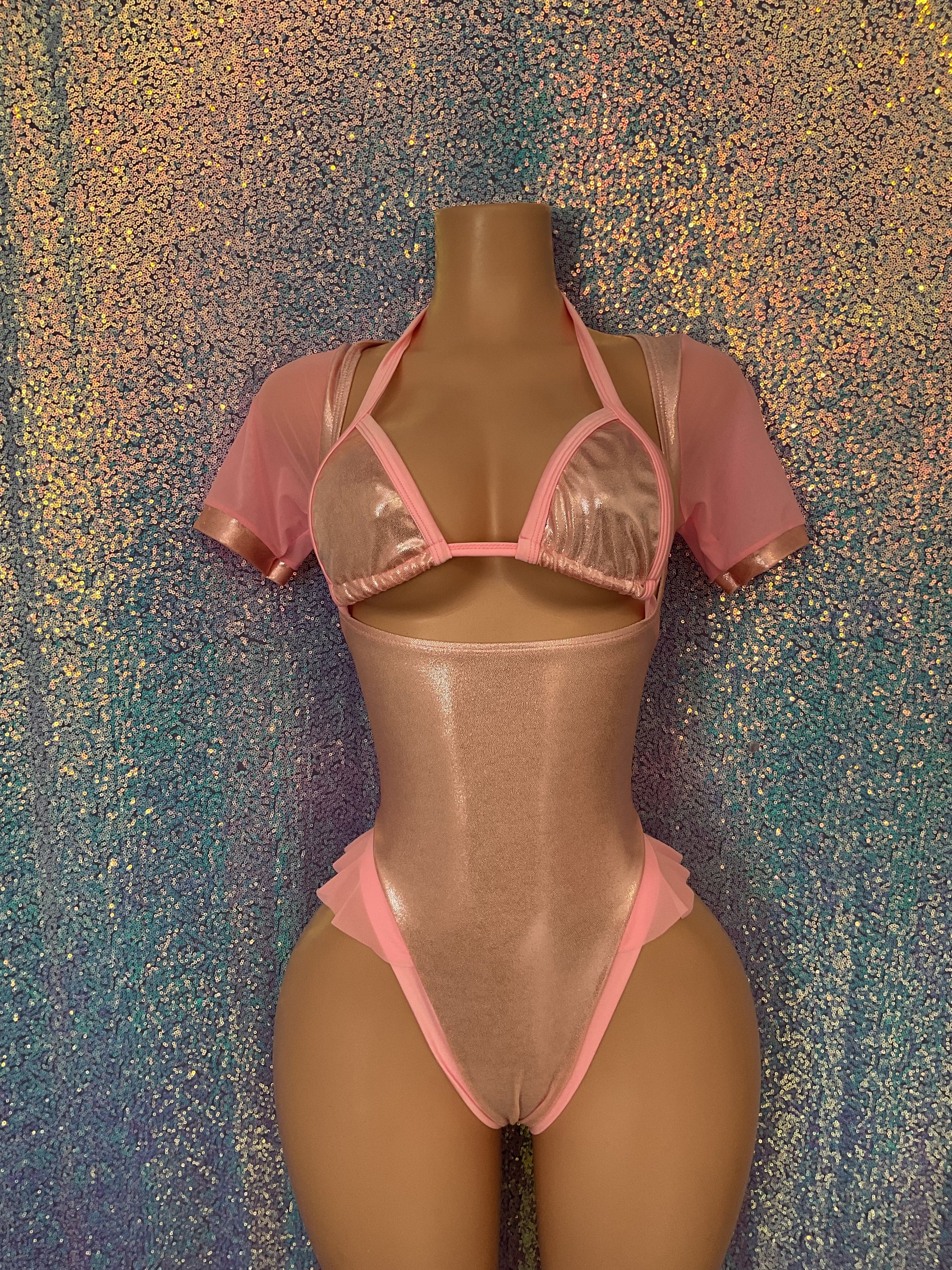 Pink mystique romper