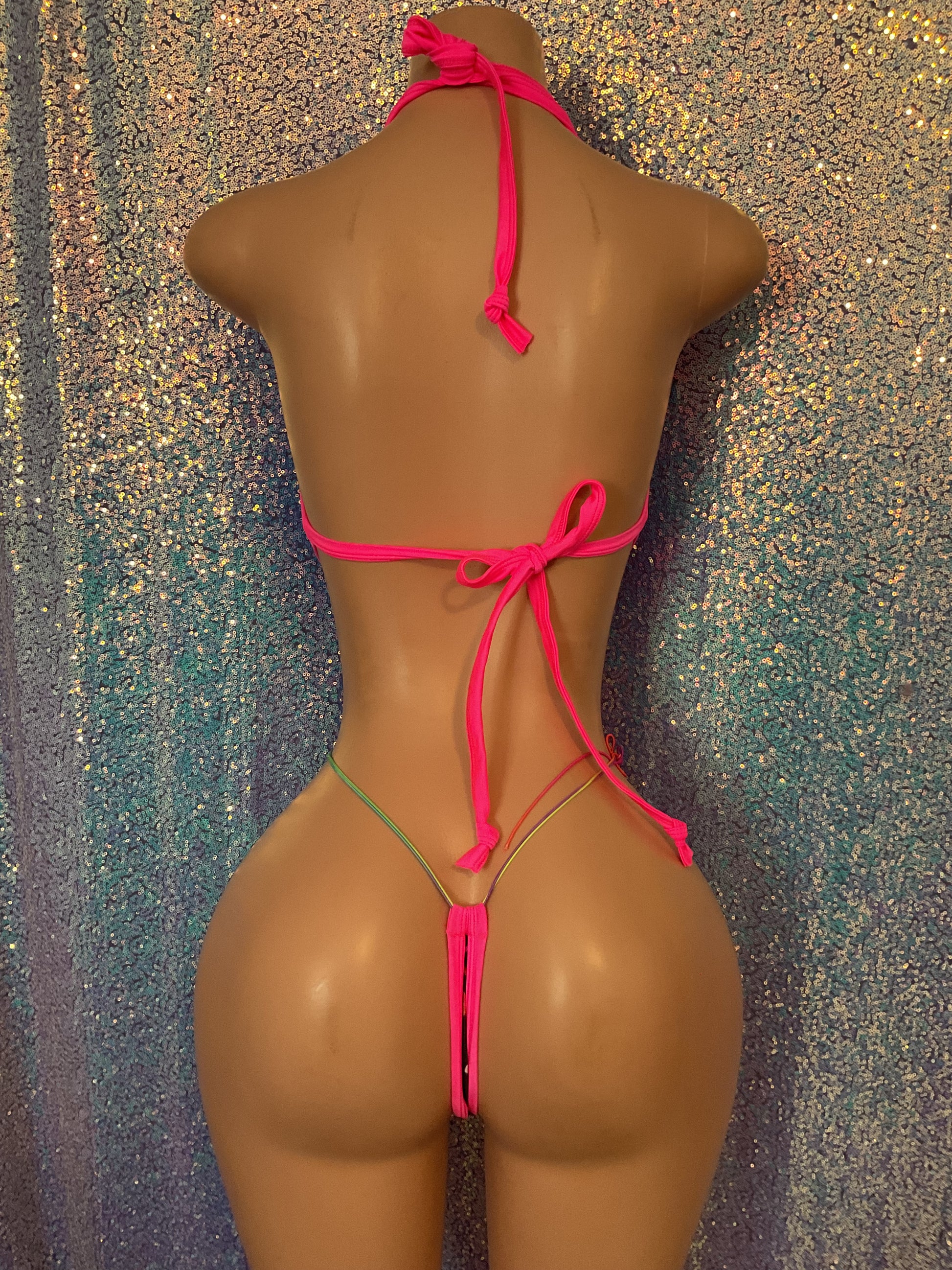 Lace up one piece