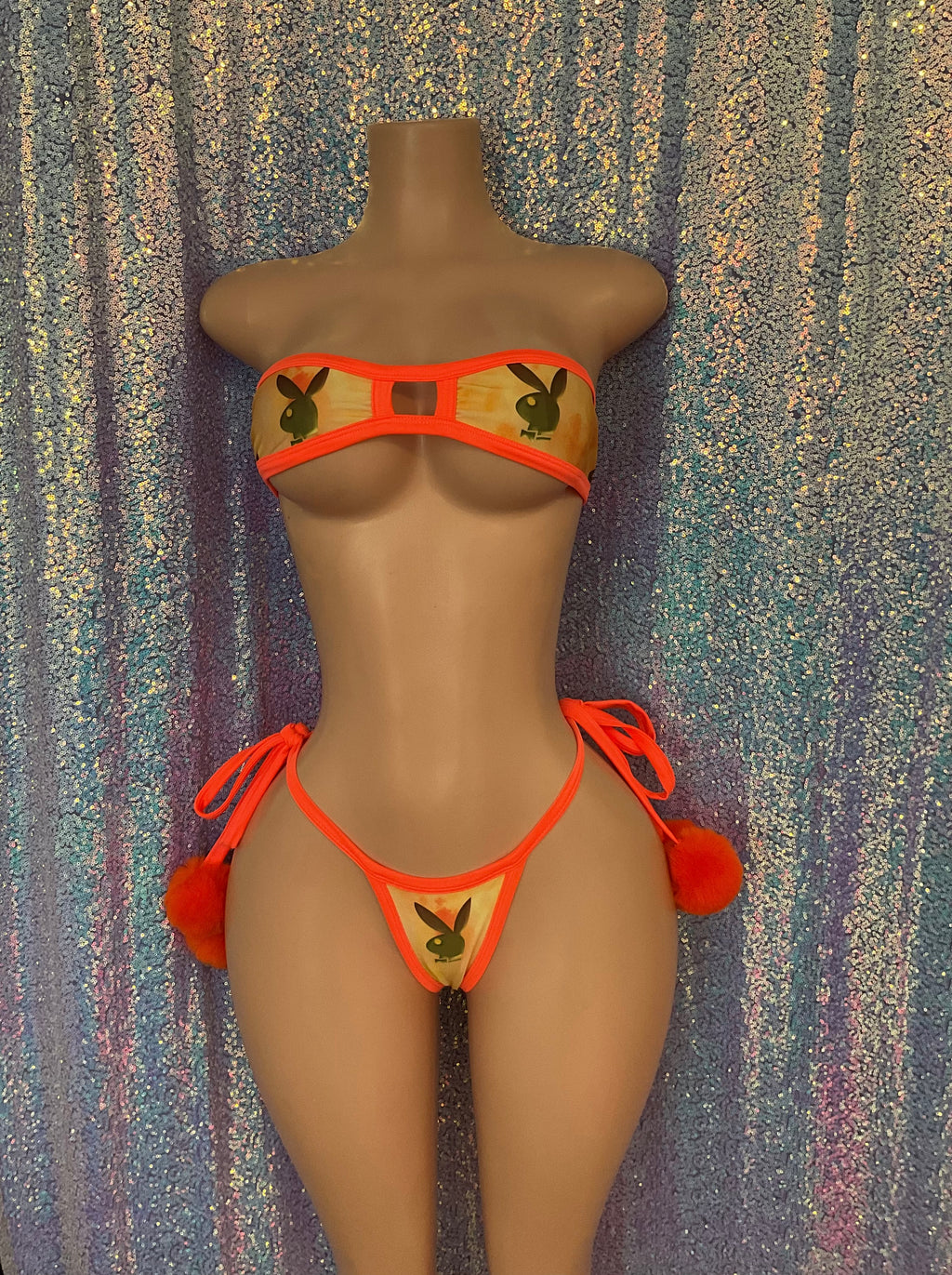 Bunny g string bikini