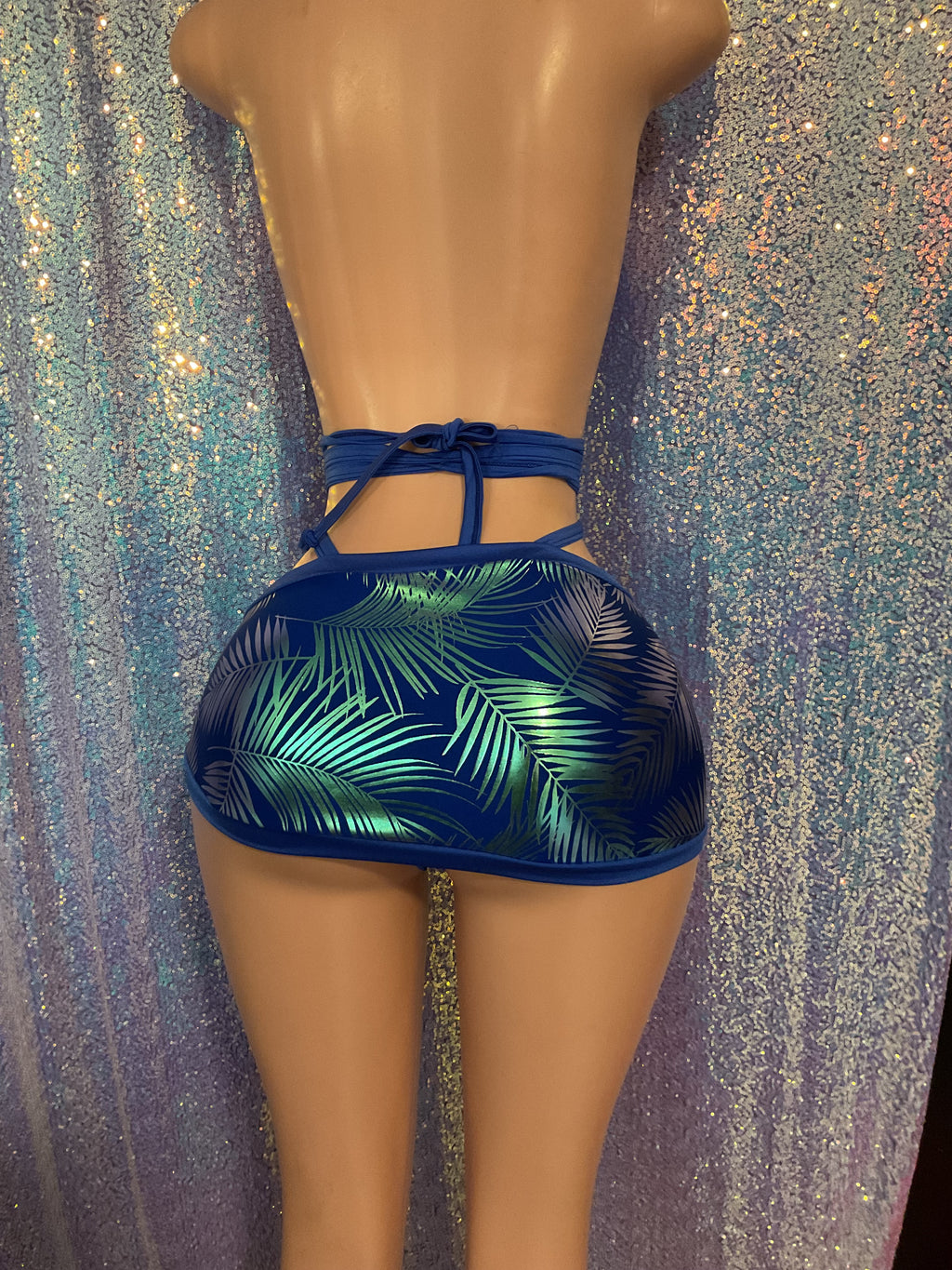 Body suit and sarong skirt