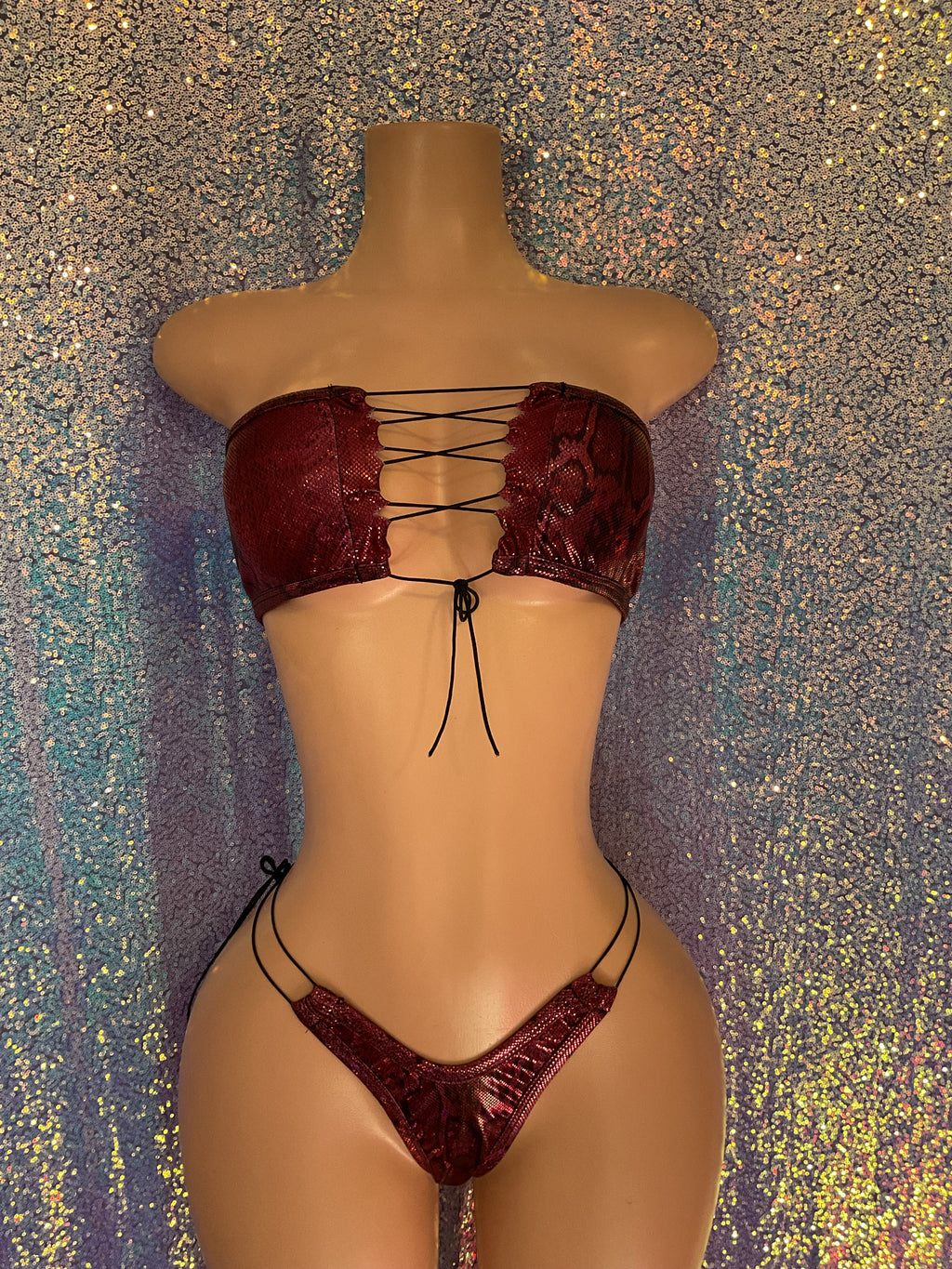 Snake tube thong set