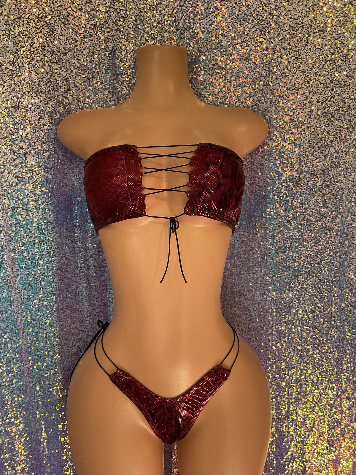 Snake tube thong set