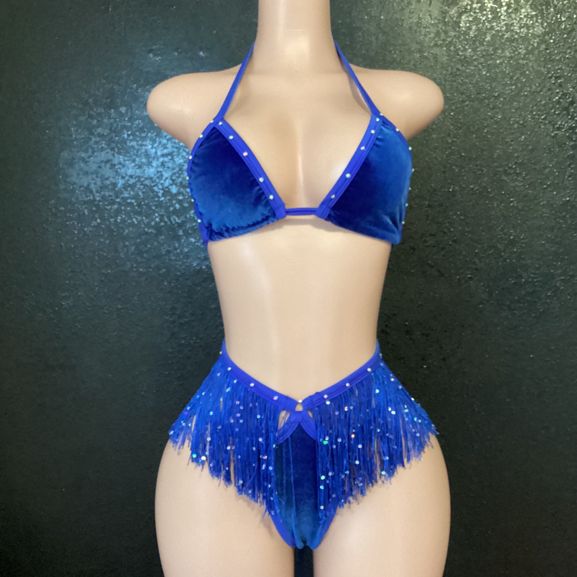 Fringe thong set
