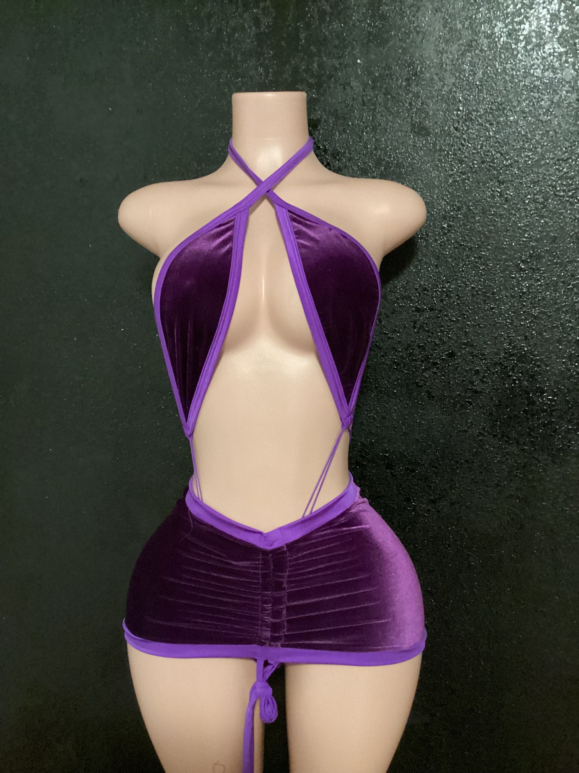 Velvet sling set