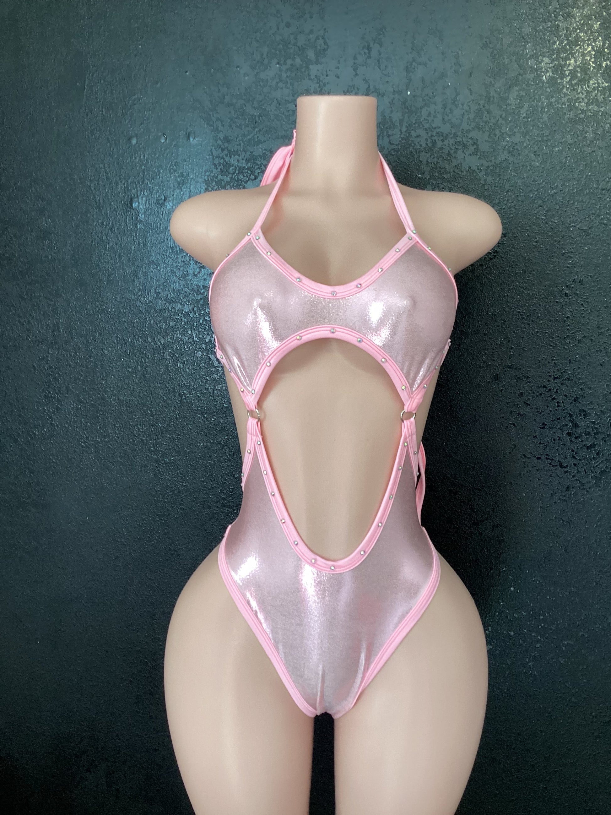High waist one piece