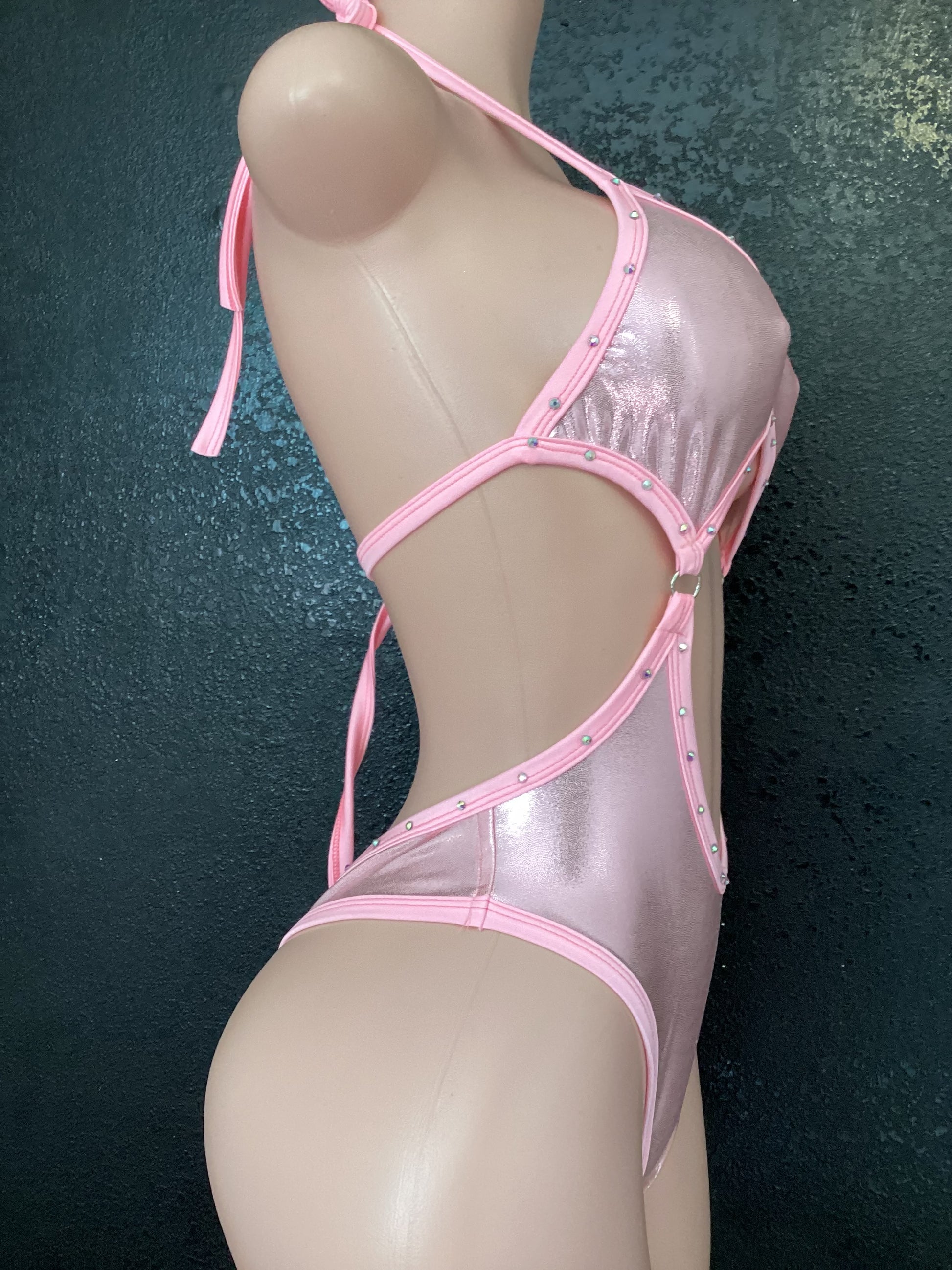 High waist one piece