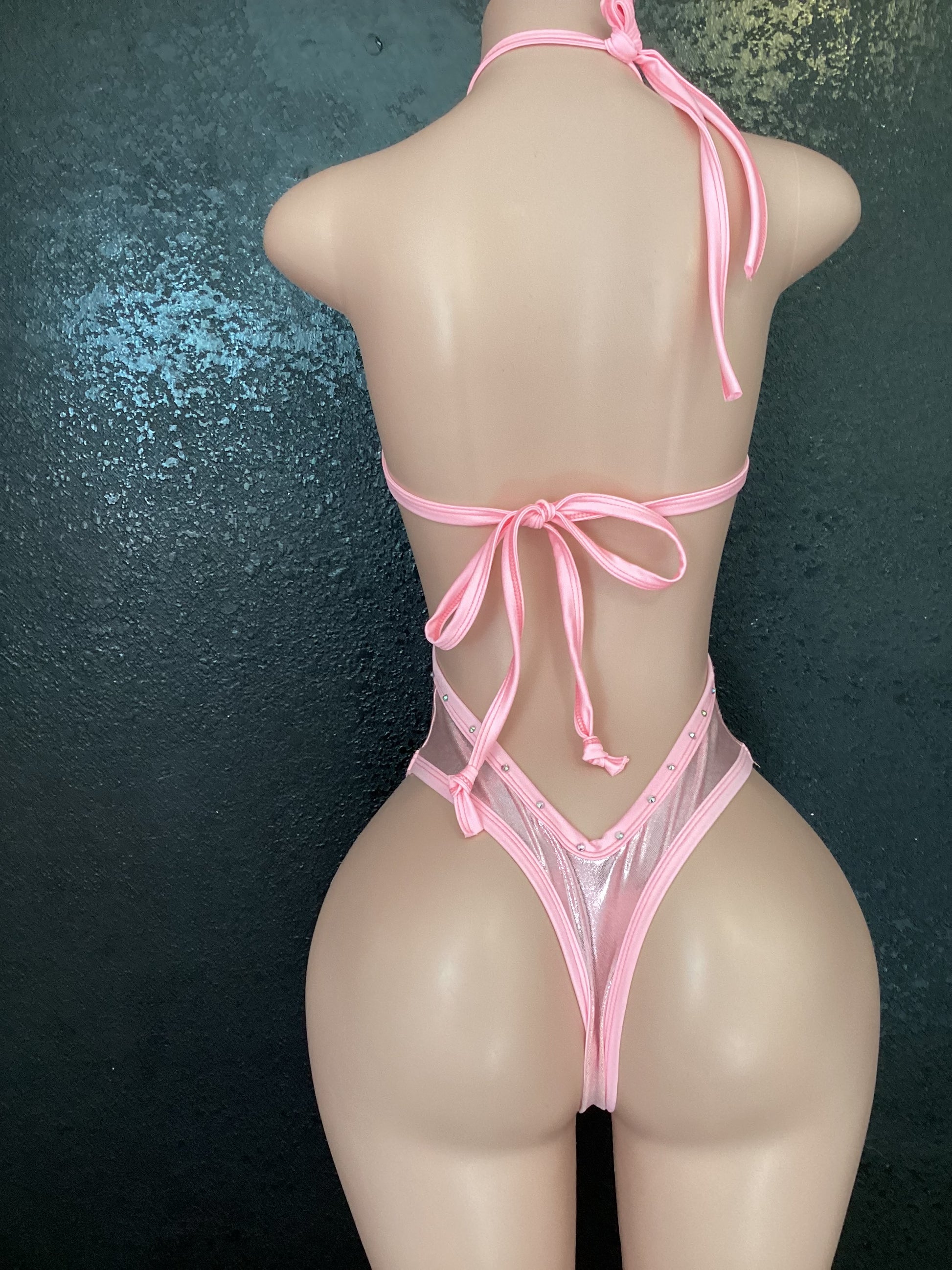 High waist one piece