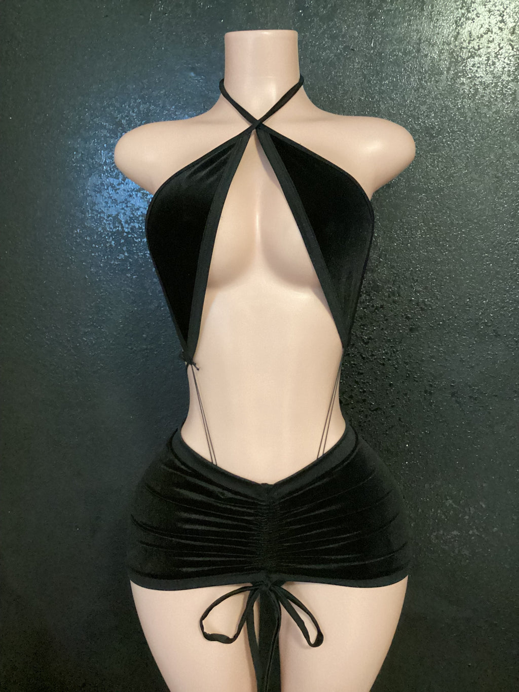 Velvet sling set