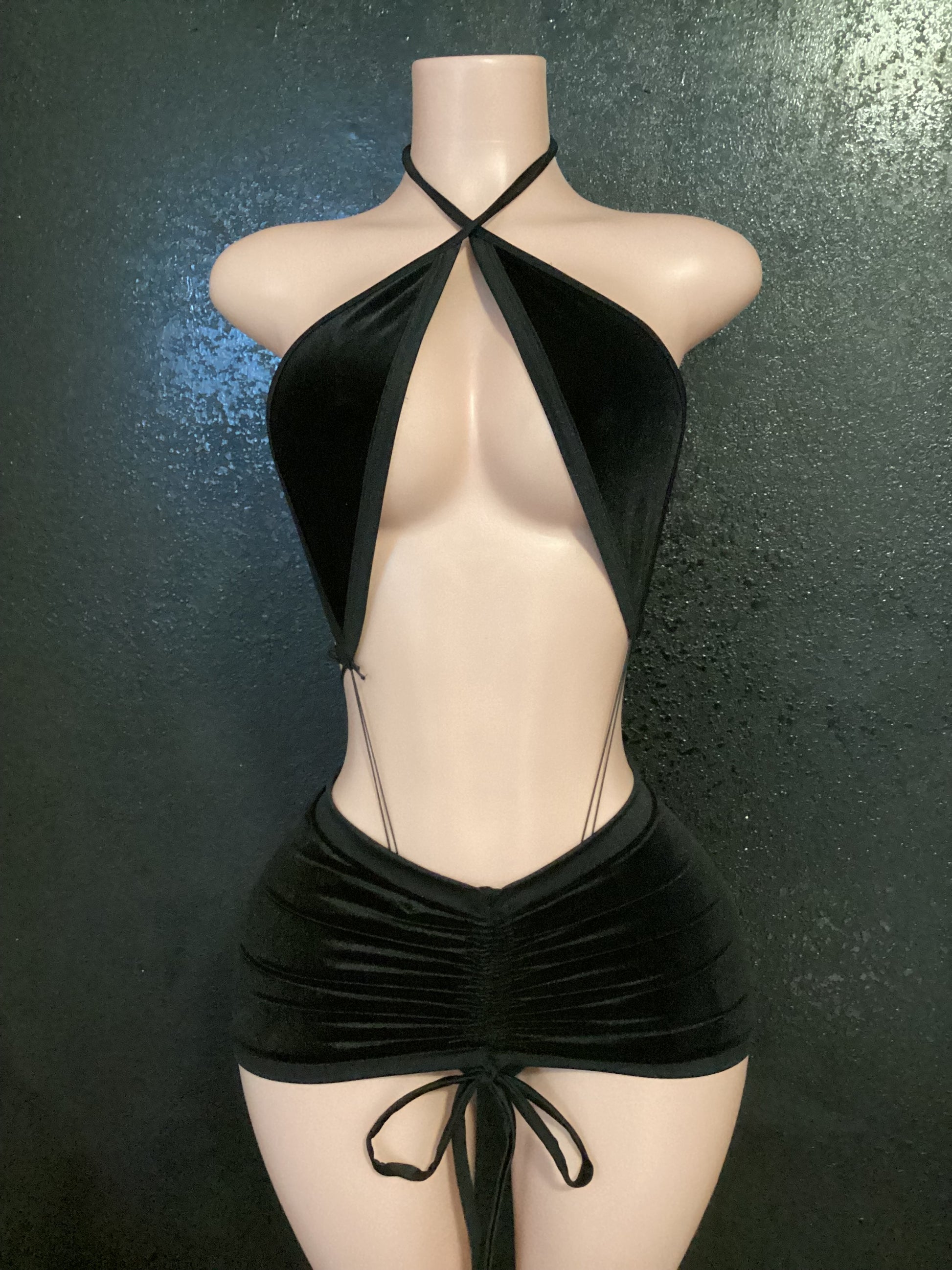 Velvet sling set