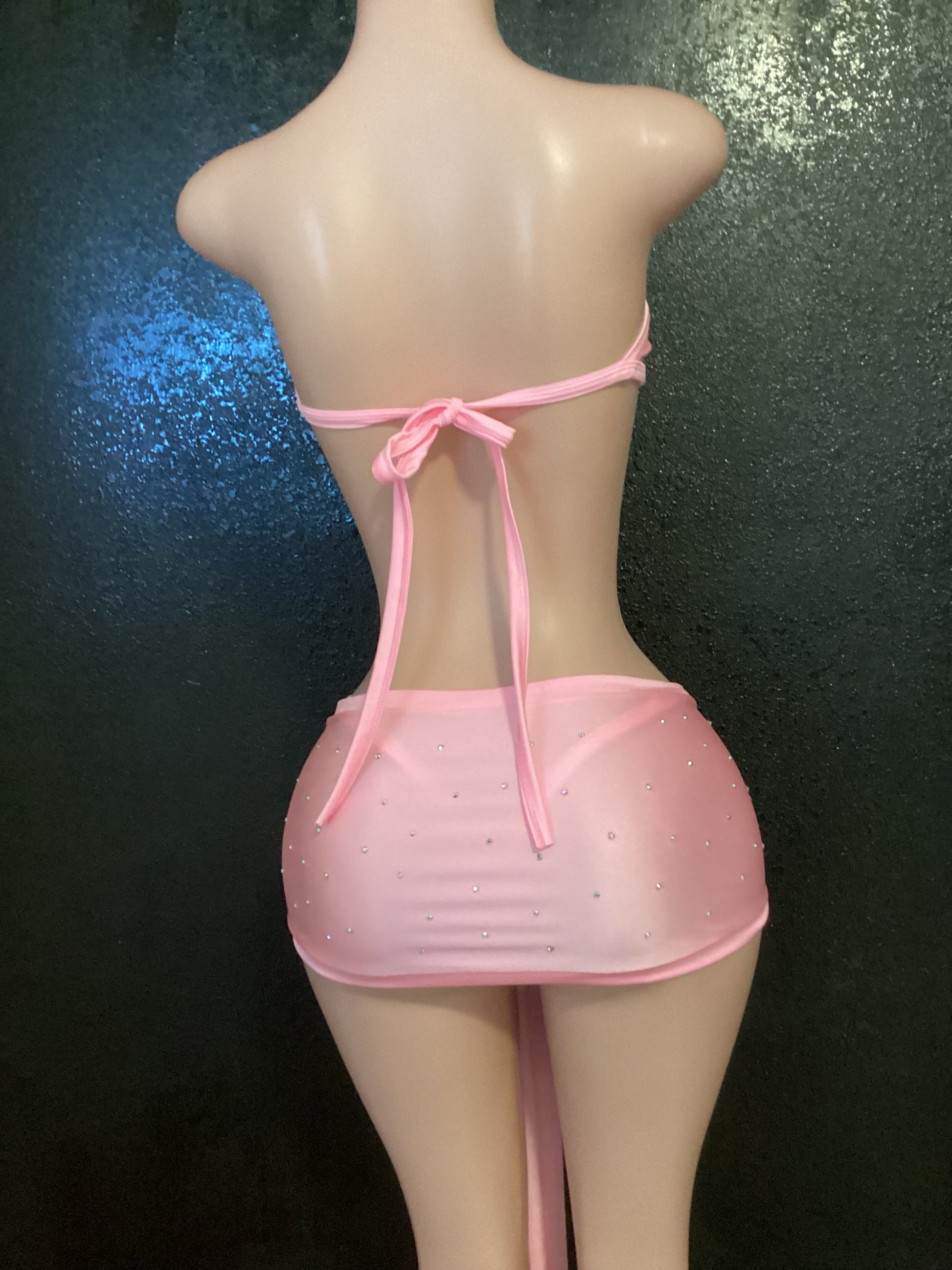 Skirt and bikini set