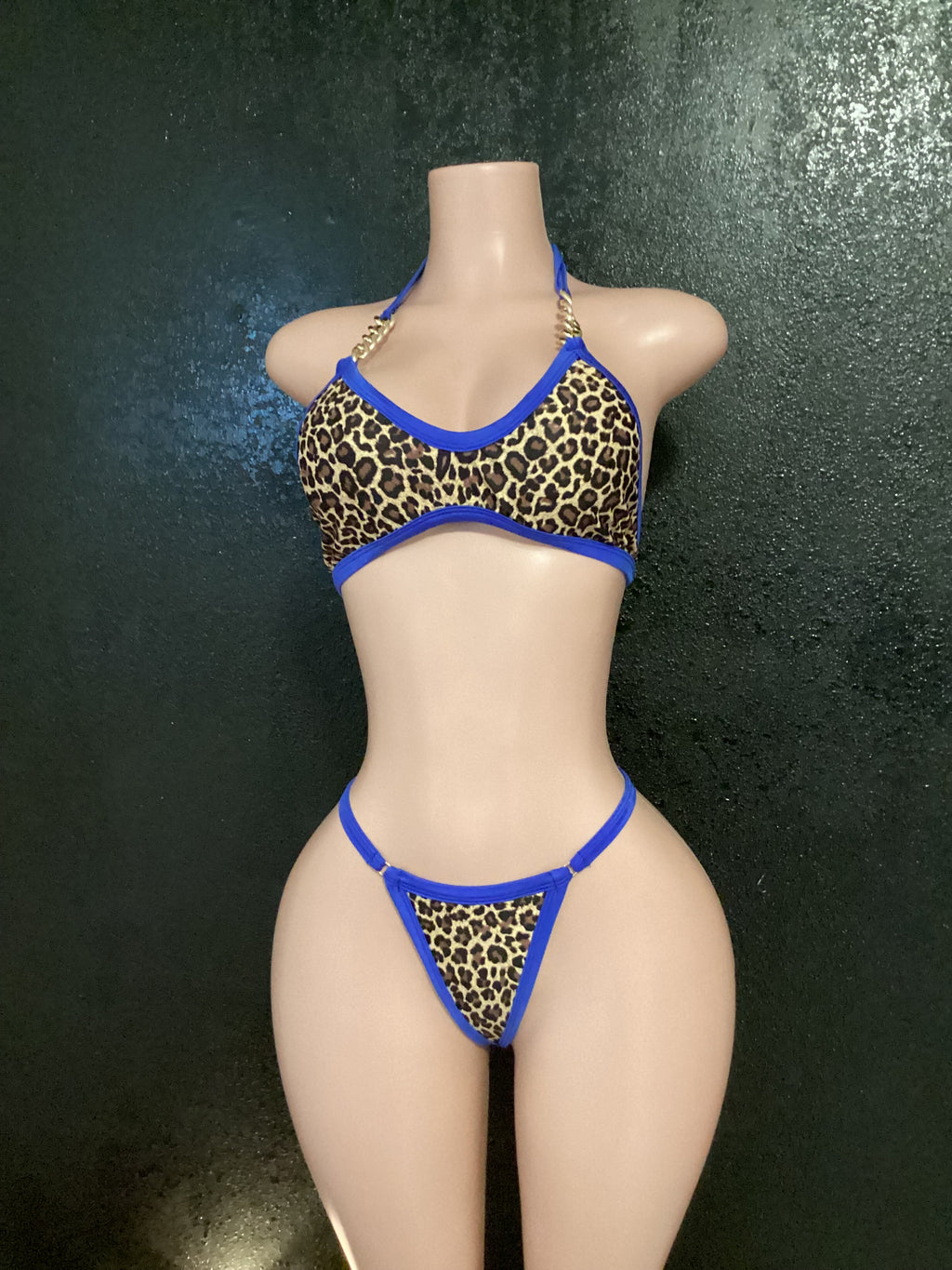 Leopard skirt set