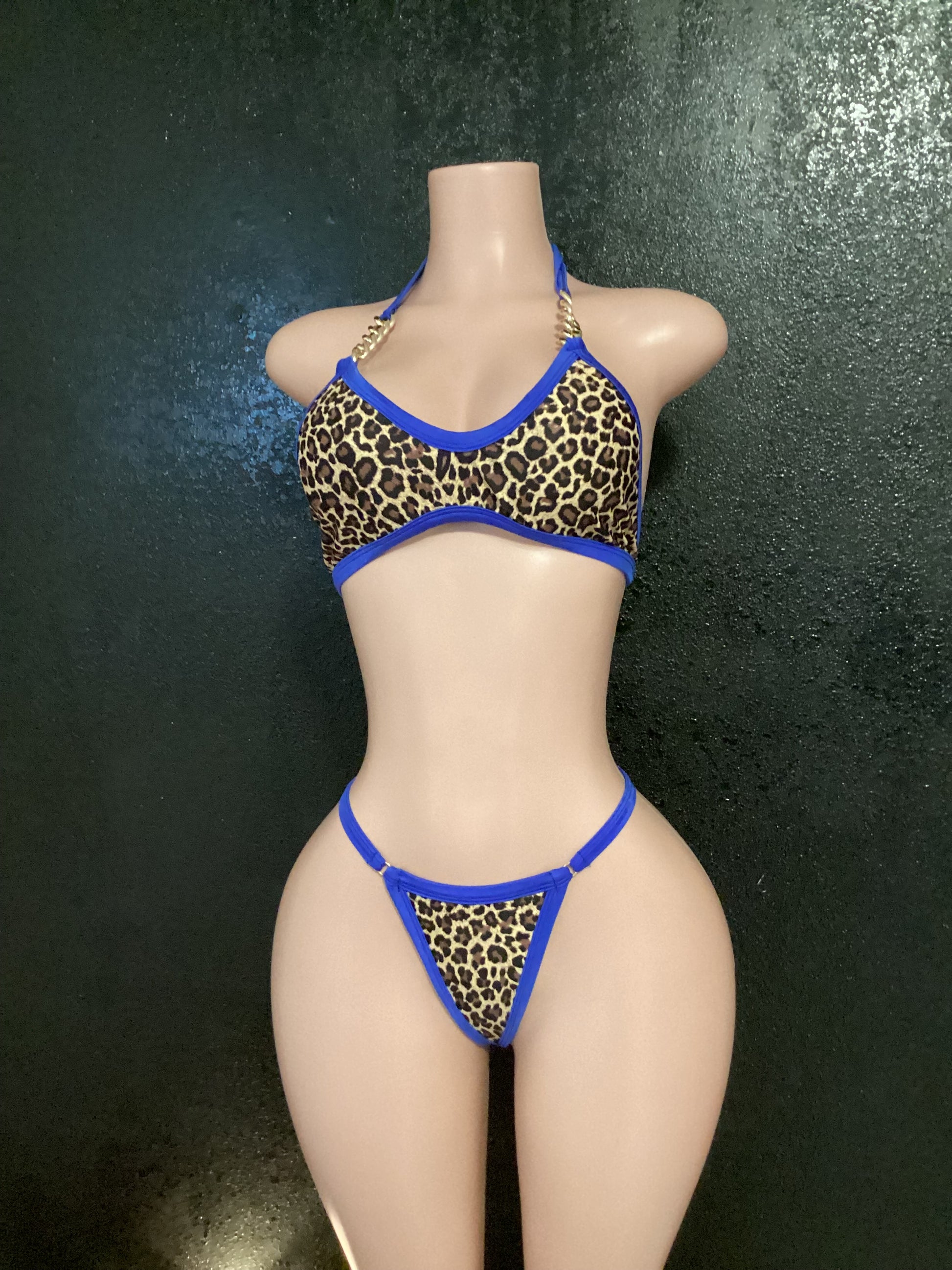 Leopard skirt set