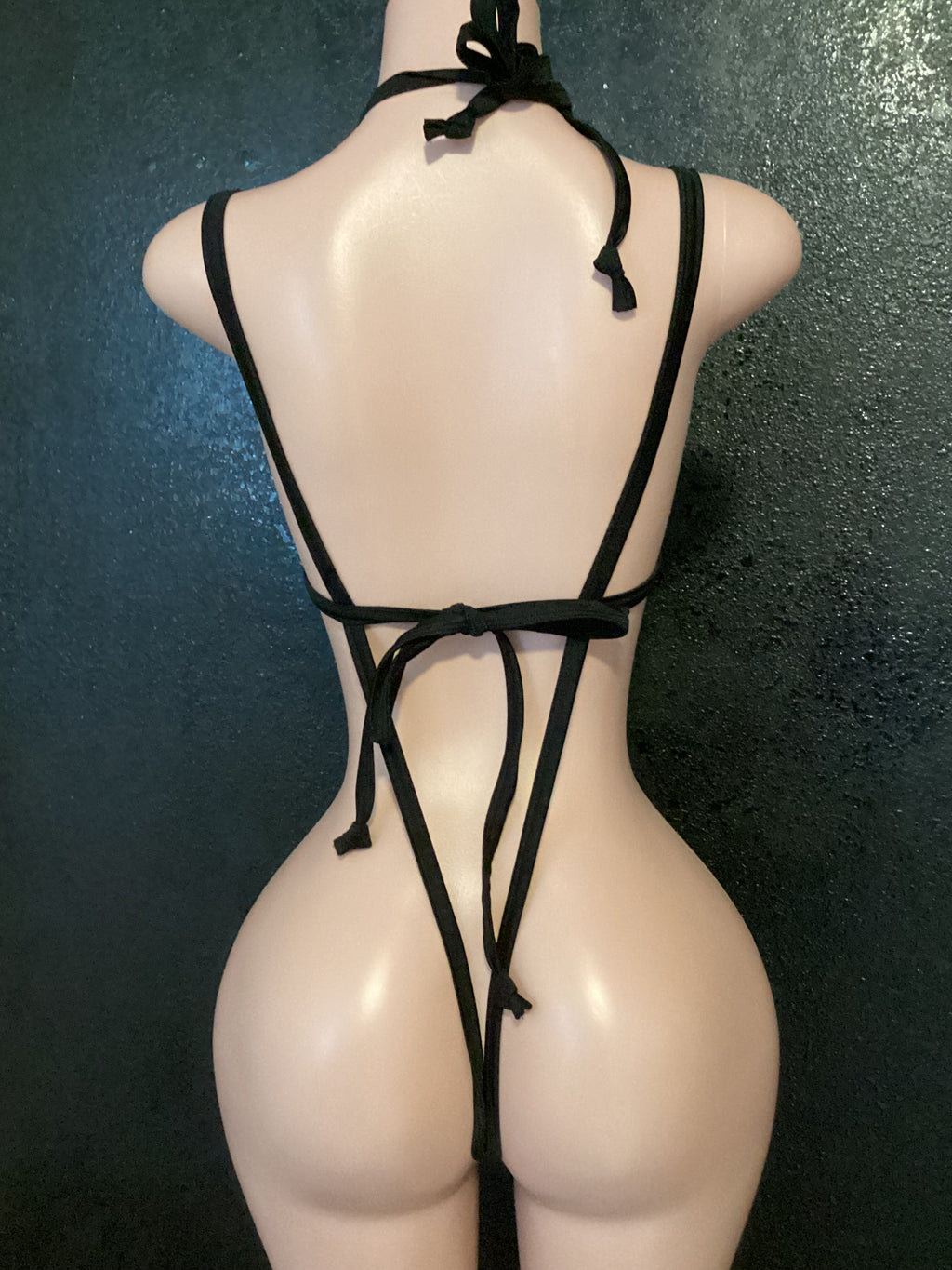 Money dollar sign sling bikini