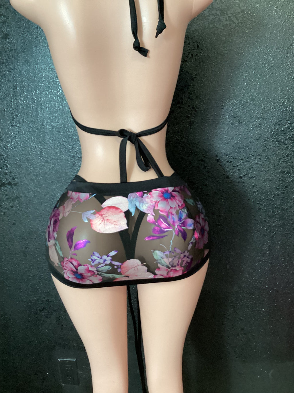 Floral skirt set