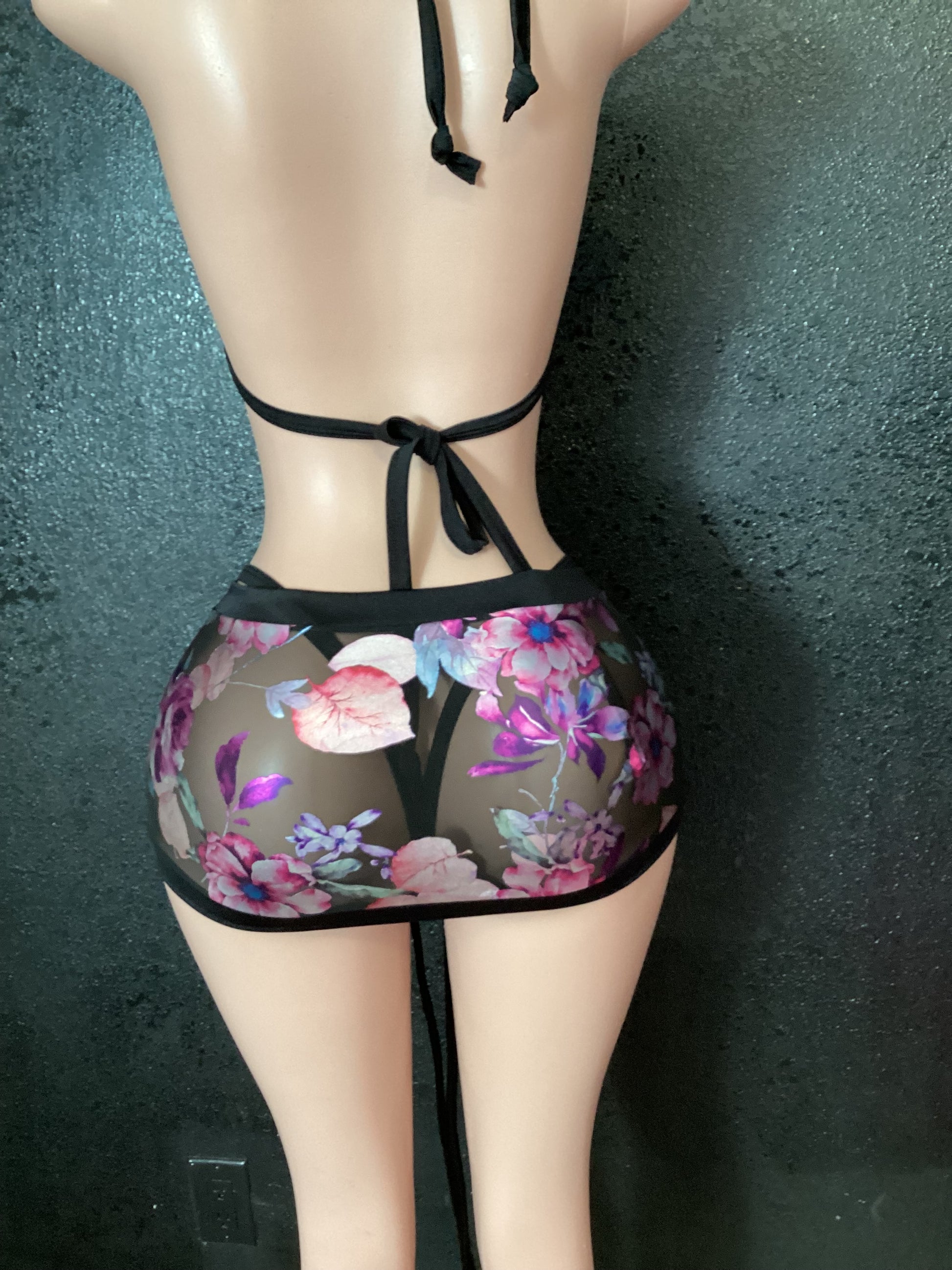 Floral skirt set
